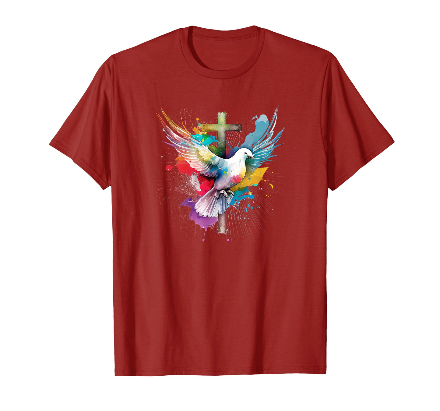Holy Spirit Dove Praise Jesus Pentecost T-Shirt