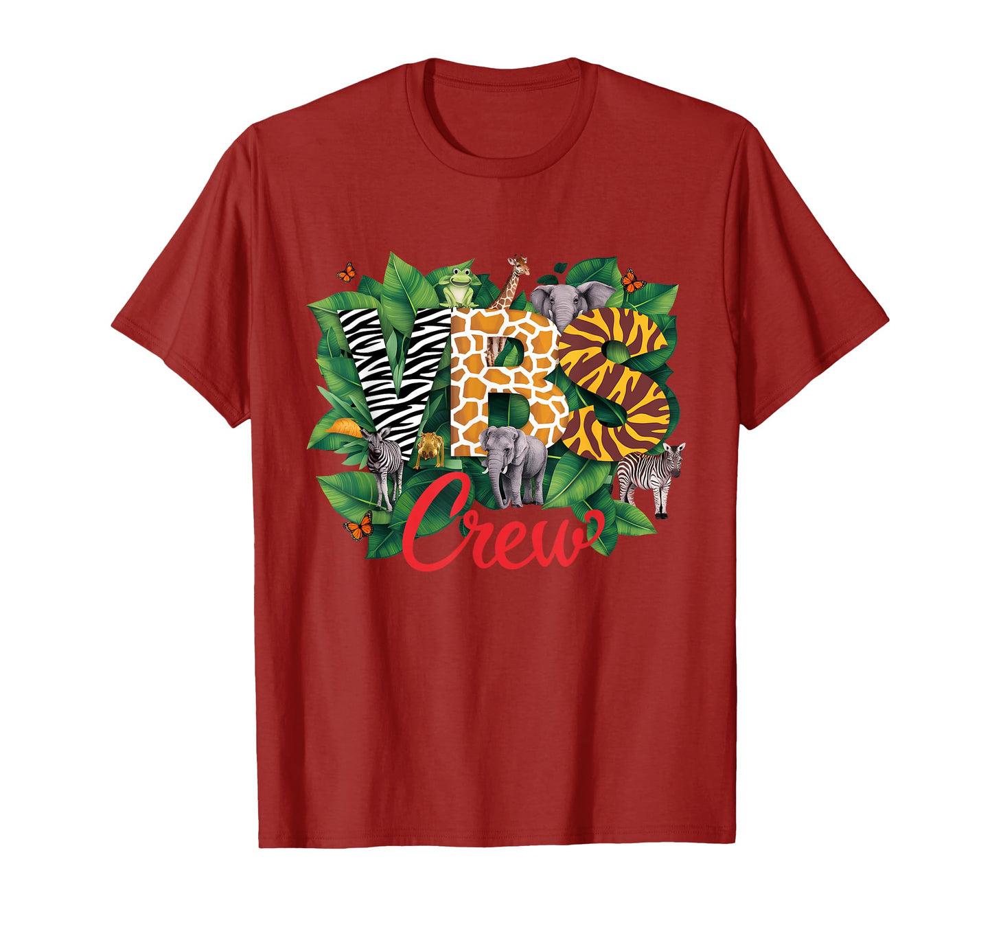 VBS Crew VBS 2026 Vacation Bible School Jungle Adventures T-Shirt