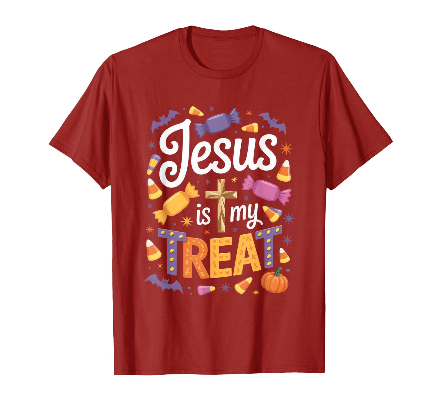Christian Jesus is My Treat Candy Cross T-Shirt