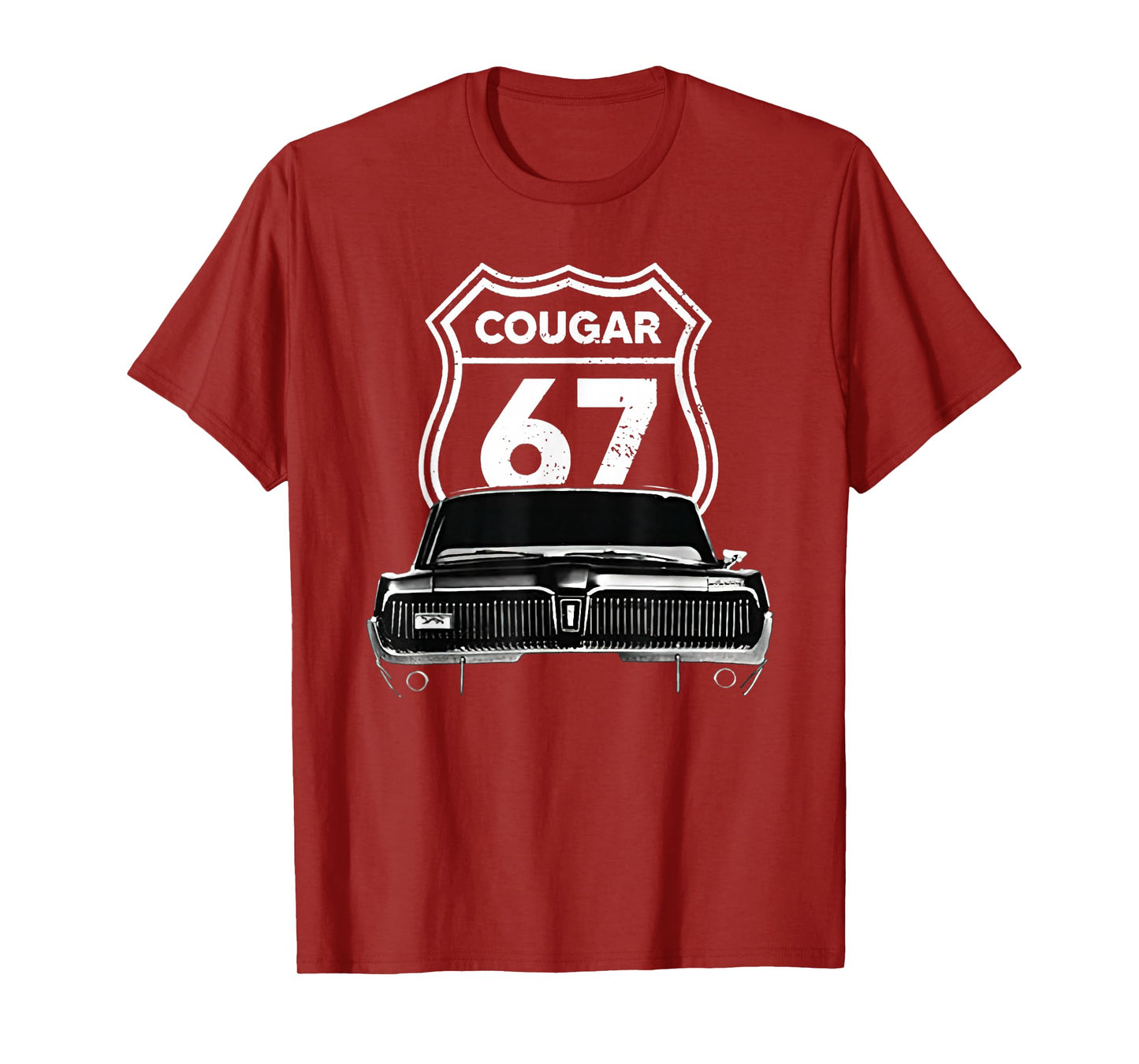 1967 Mercury classic Cougar cars T-Shirt