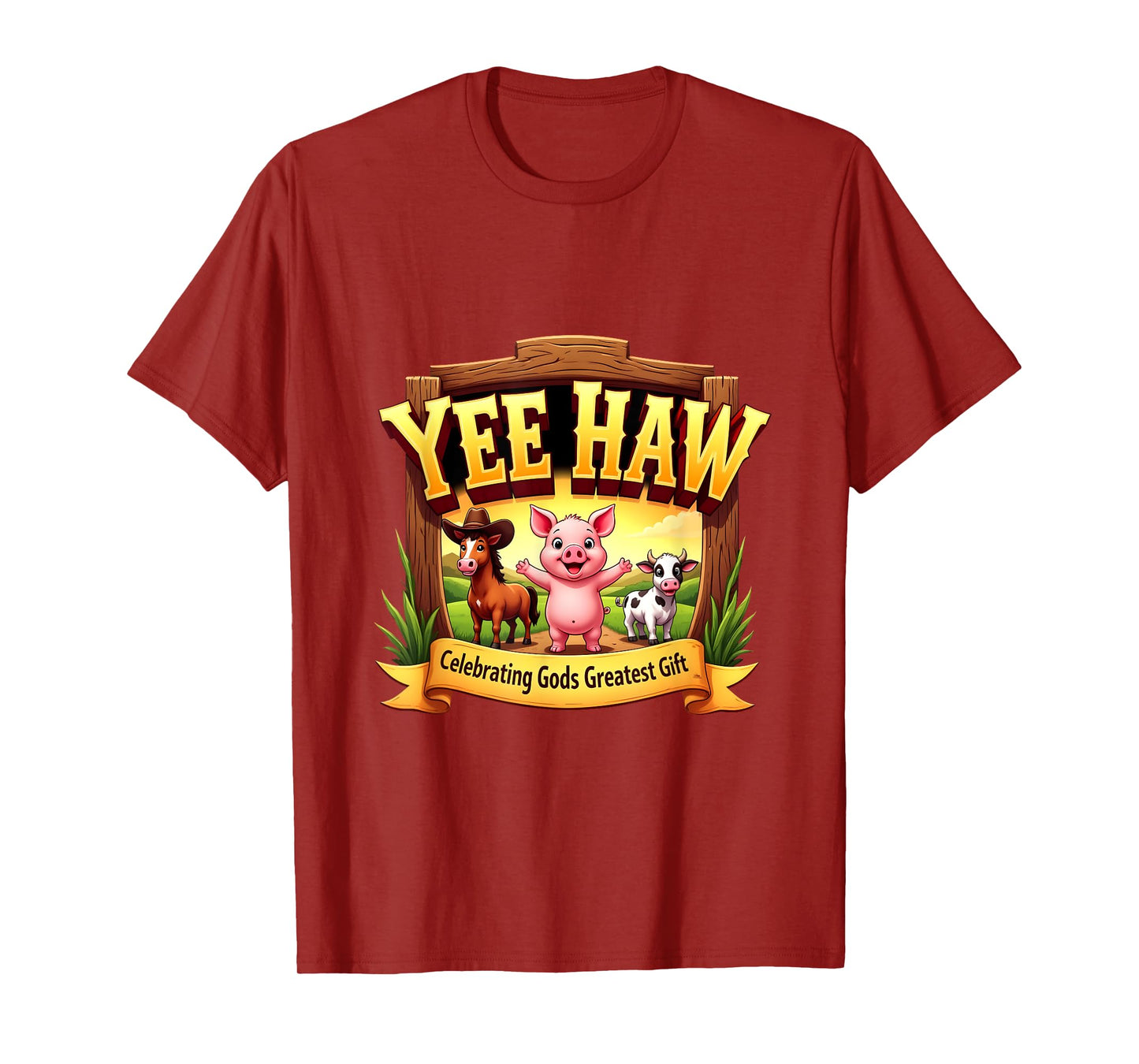 Yee Haw 2025 Celebrating Greatest Camp Youth VBS T-Shirt