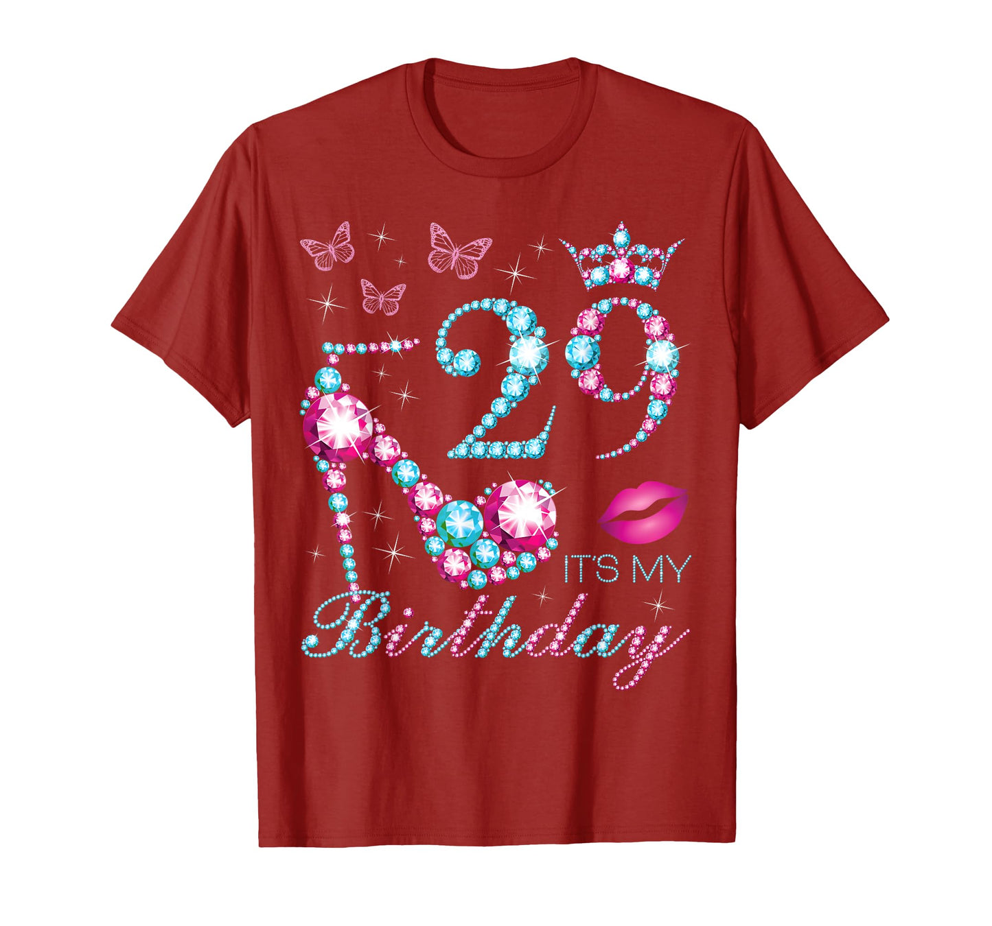 29 It's My Birthday 29 Years Old It's My 29th Birthday Party T-Shirt