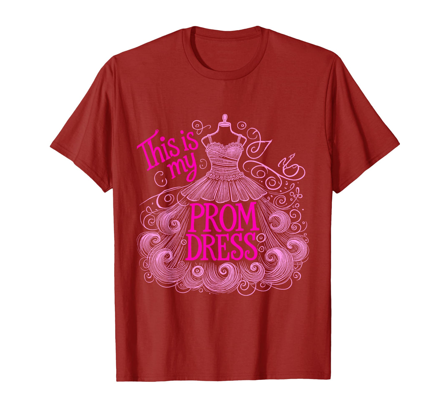 Promenade This Is My Prom Dress School Prom T-Shirt