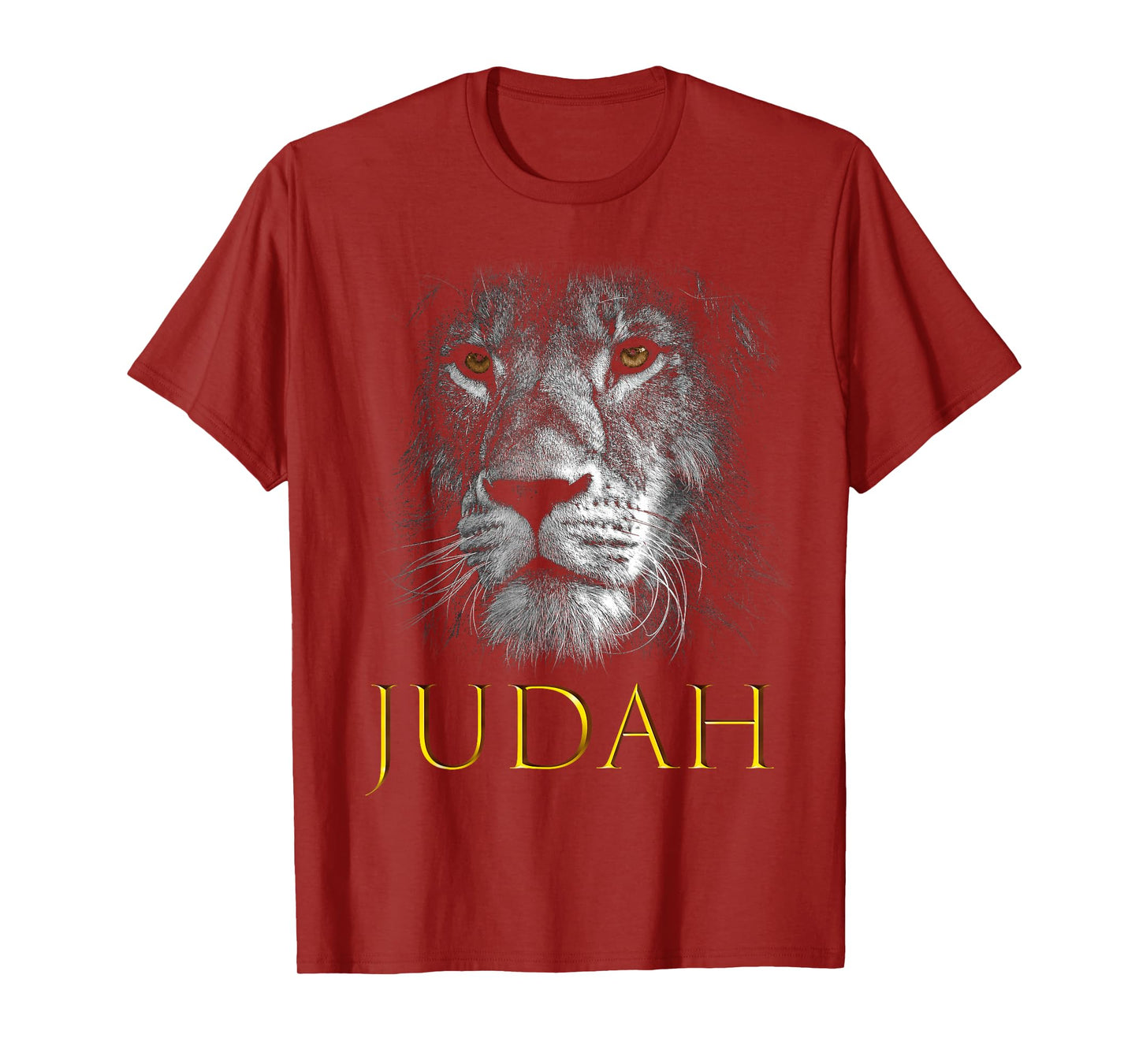 Lion of Judah Jesus Christian Faith Over Fear T-Shirt