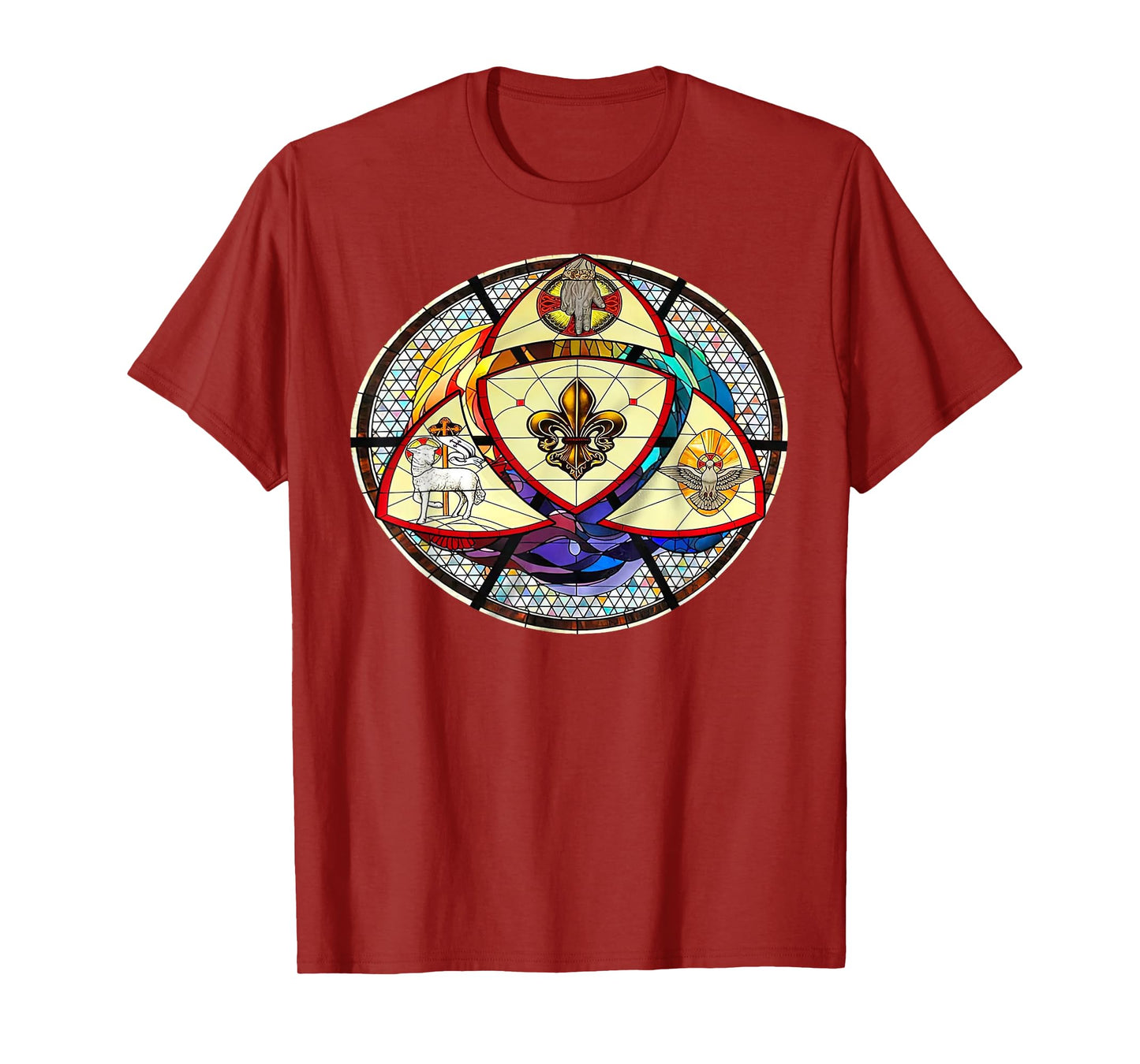 Trinity Sunday Christian Scripture Holy Spirit Sunday School T-Shirt