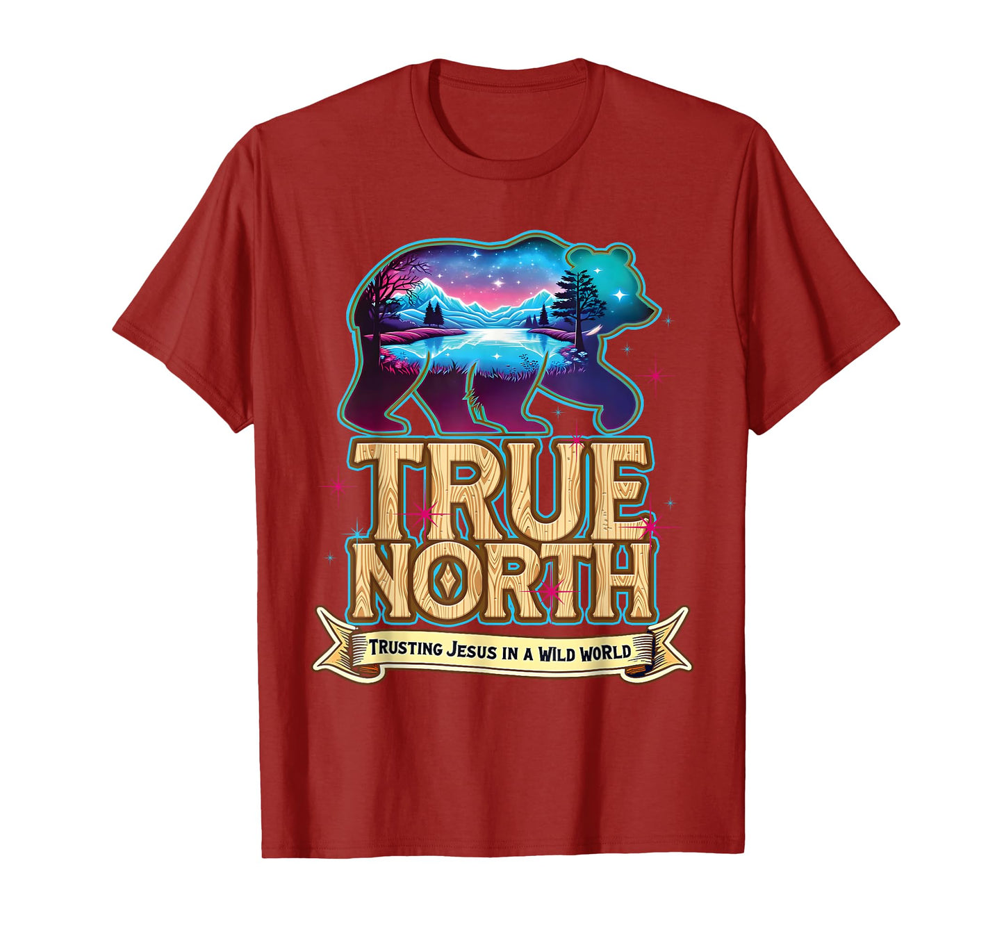 True North Trusting Jesus In A Wild World VBS 2025 T-Shirt