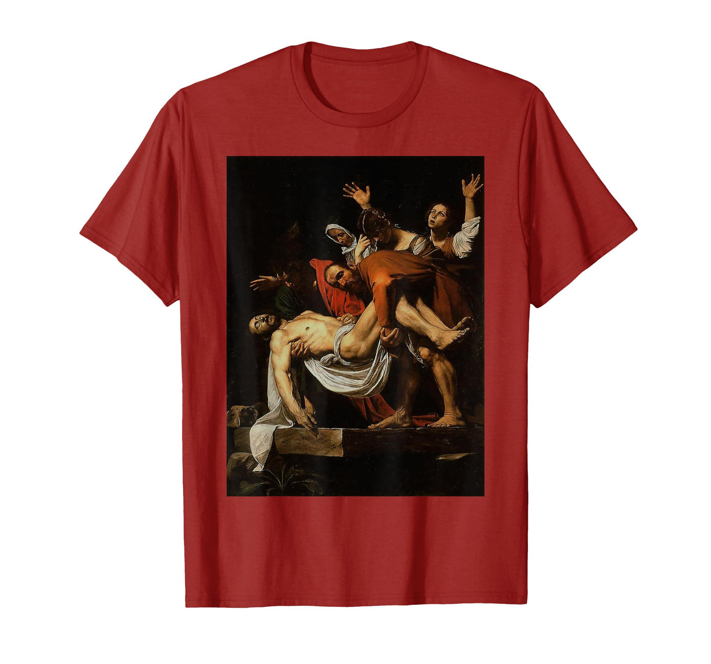 Caravaggio's The Entombment of Christ T-Shirt