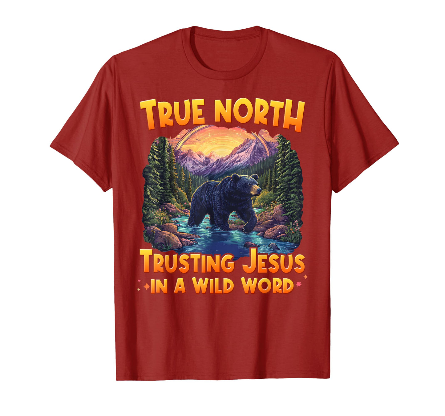 True-North Trusting Jesus In A Wild World VBS 2025 T-Shirt
