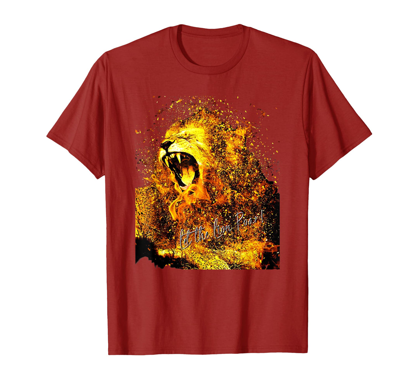Let The Lion Roar! Christian Worship Gift T-Shirt