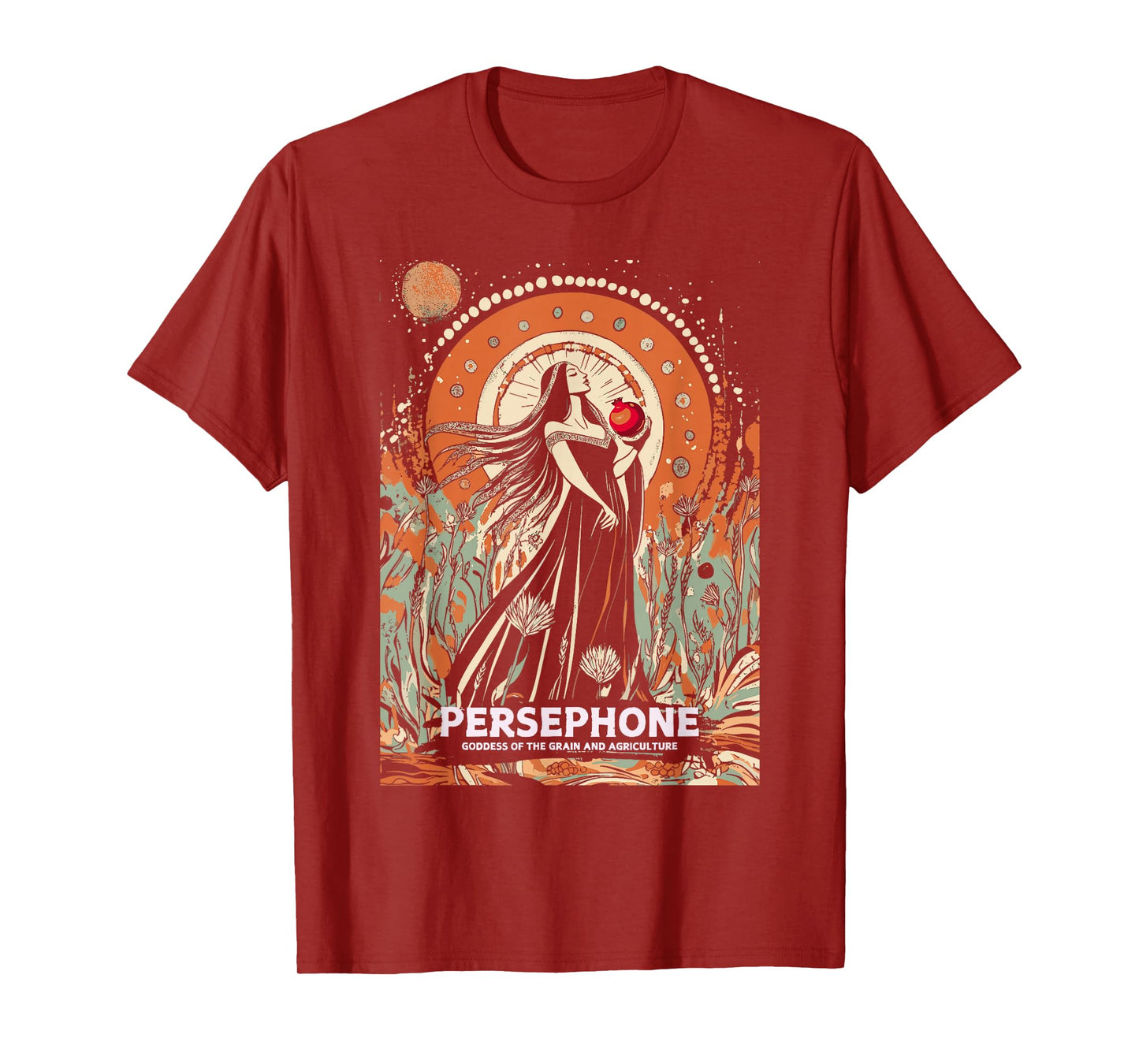 Hades and Persephone Mythology Persephone's Pomegranate T-Shirt