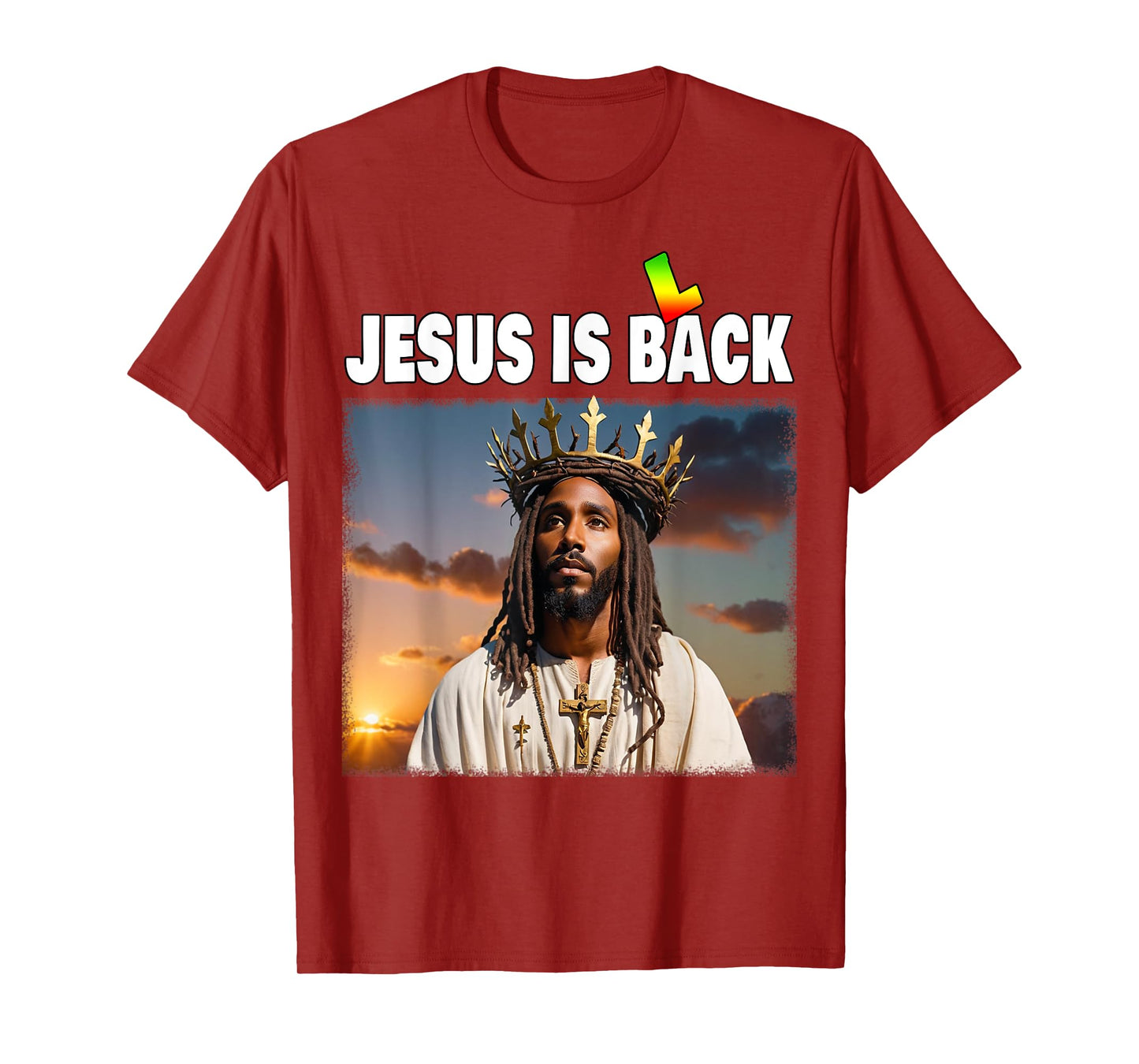 Black History Jesus T-Shirt