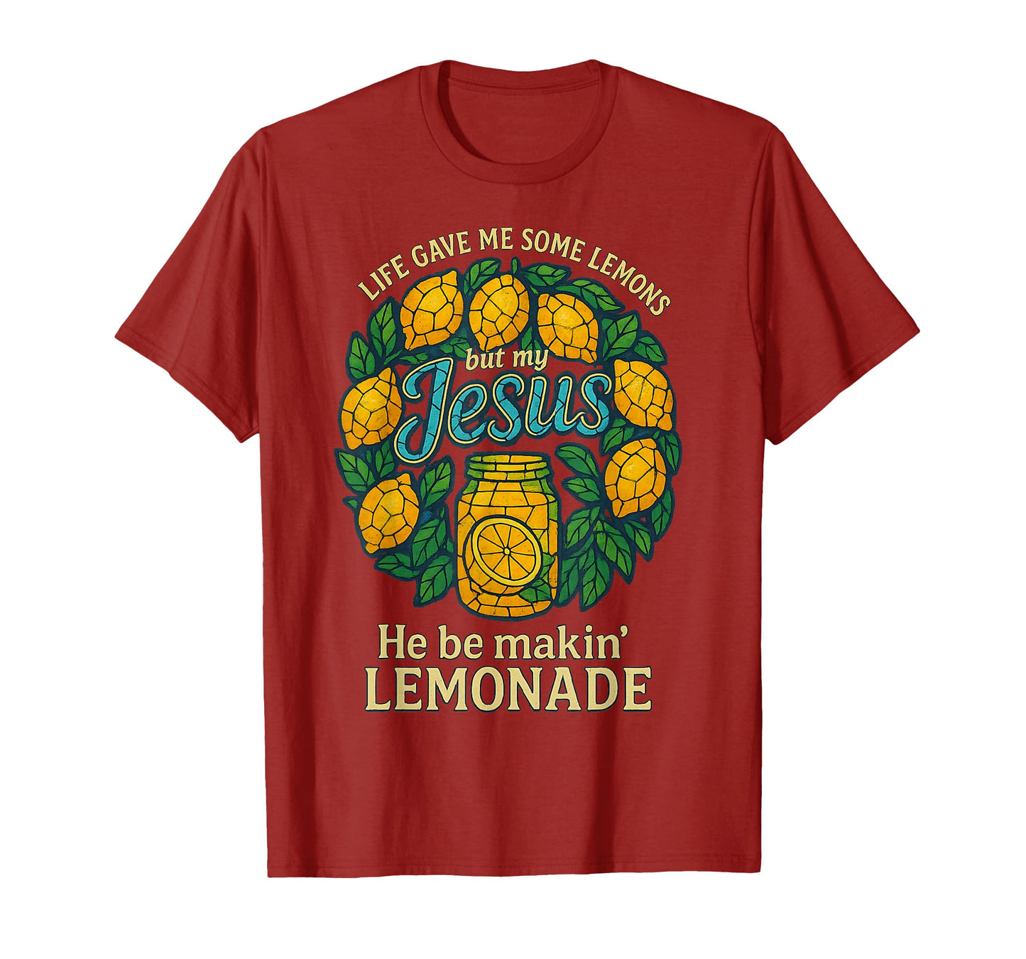 Jesus Lemonade Christian Faith Funny Inspiration T-Shirt