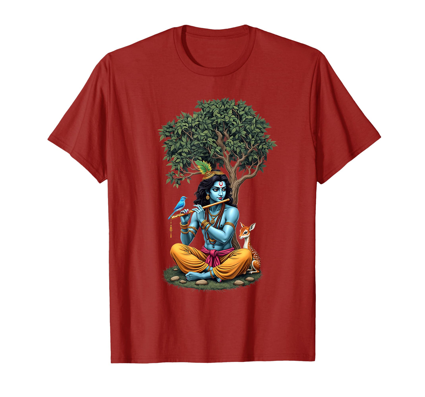 Gifts for Hindus Hinduism Diwali Festival Lord Krishna T-Shirt