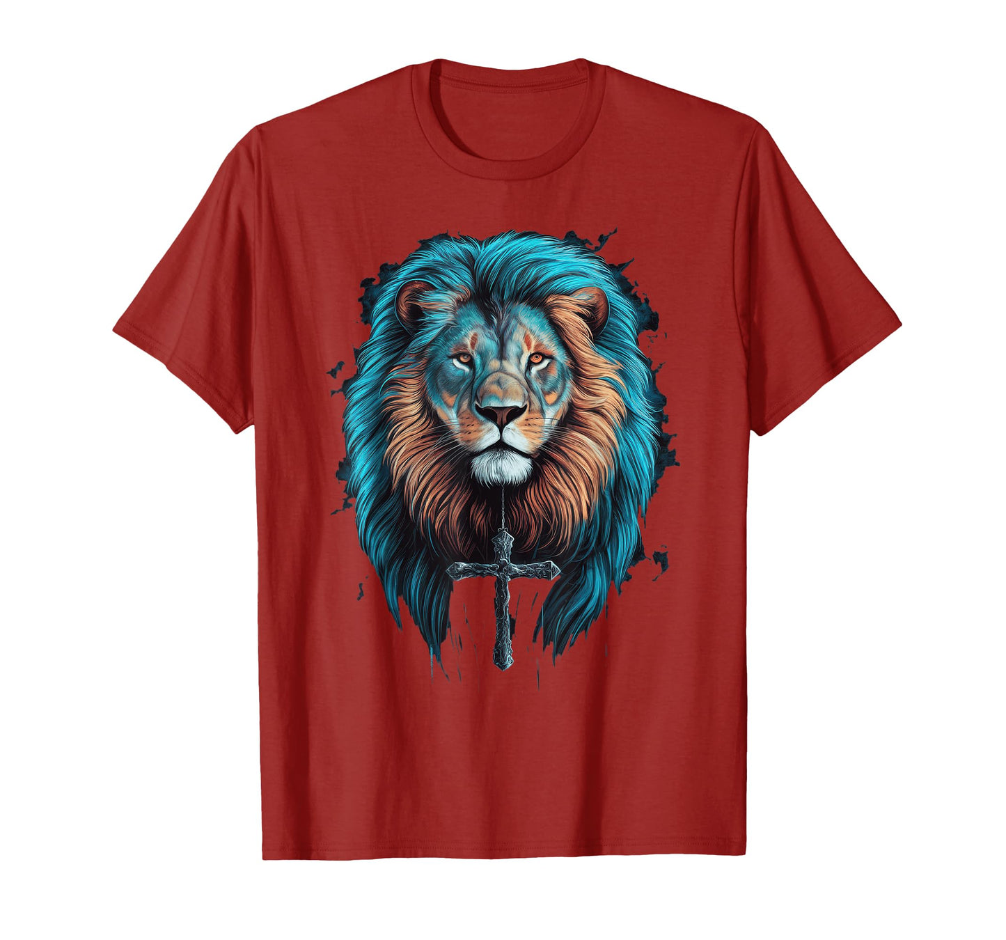 Jesus Lion of Judah Christian Faith for Men and Women T-Shirt