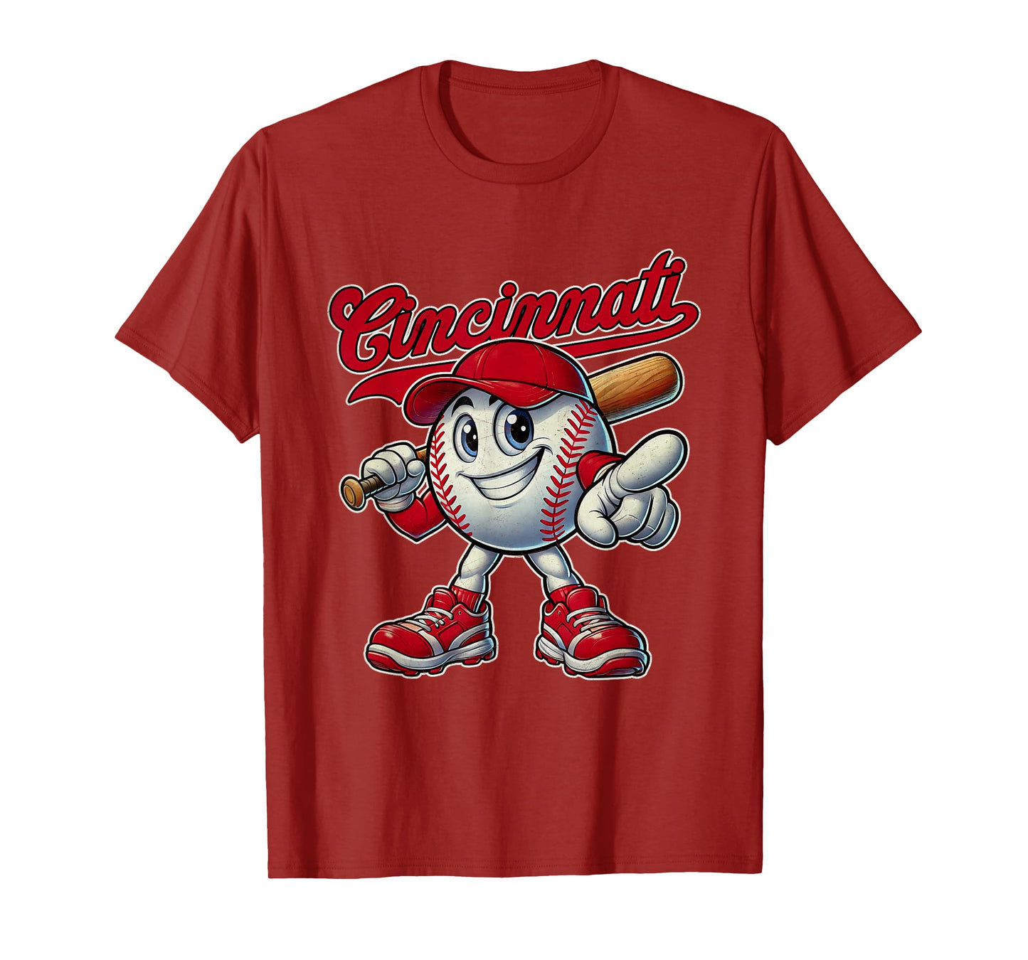 Vintage Cincinnati Proud Name Men Women Kids Girls Boys T-Shirt