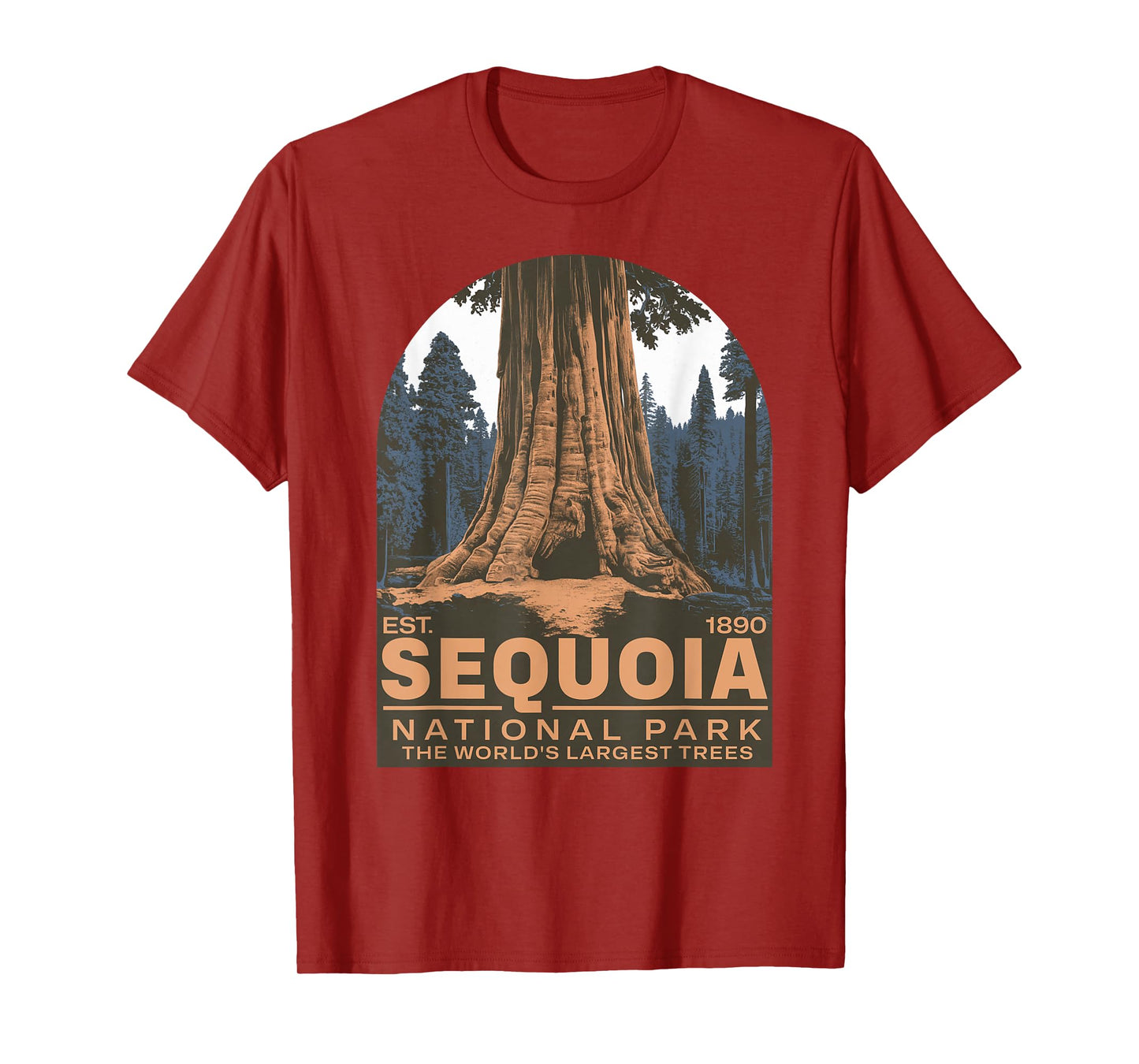 Sequoia National Park California Giant Tree T-Shirt
