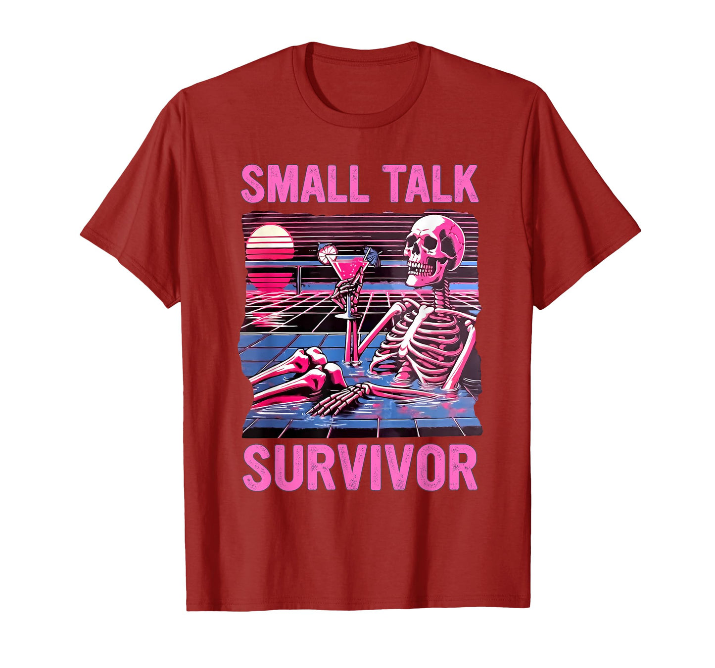 small talk survivor funny design T-Shirt