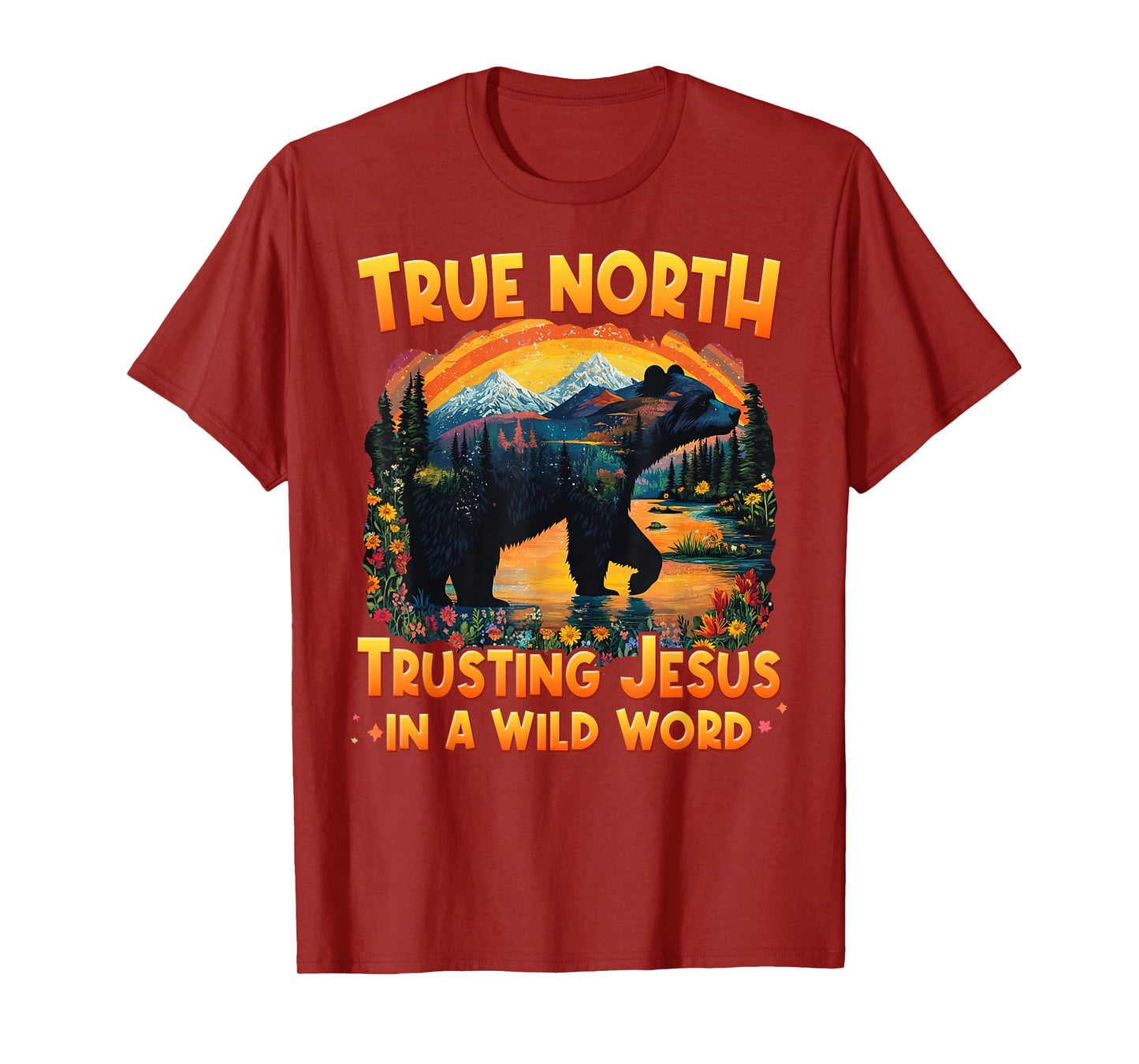True-North Trusting Jesus In A Wild World VBS 2025 T-Shirt