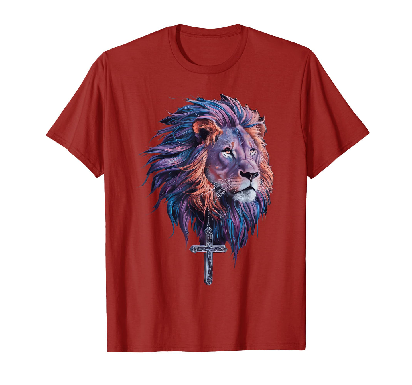 Jesus Lion of Judah Christian Faith for Men and Women T-Shirt