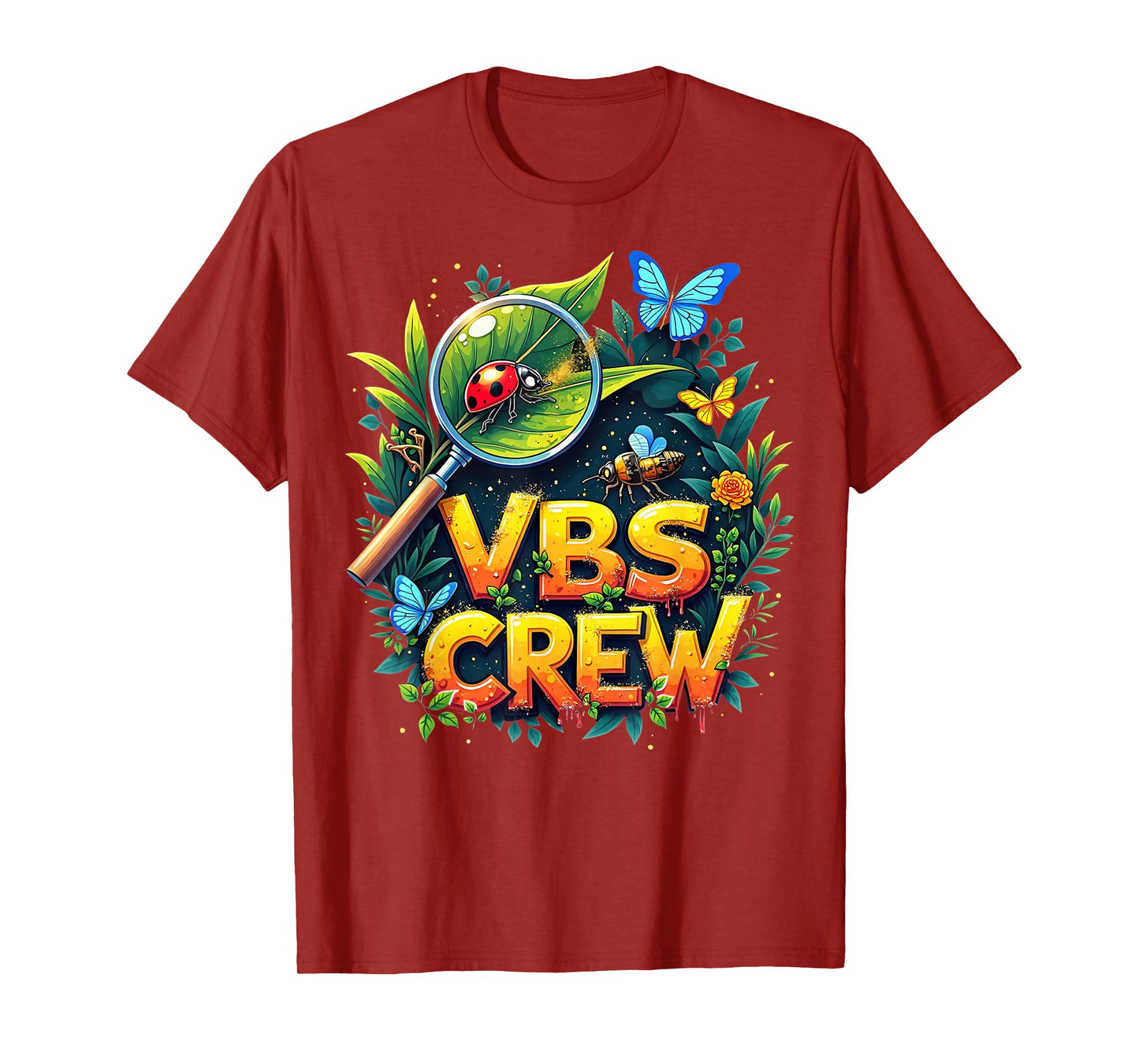 VBS Crew VBS 2025 Magnified Smallest Insects Adventure T-Shirt