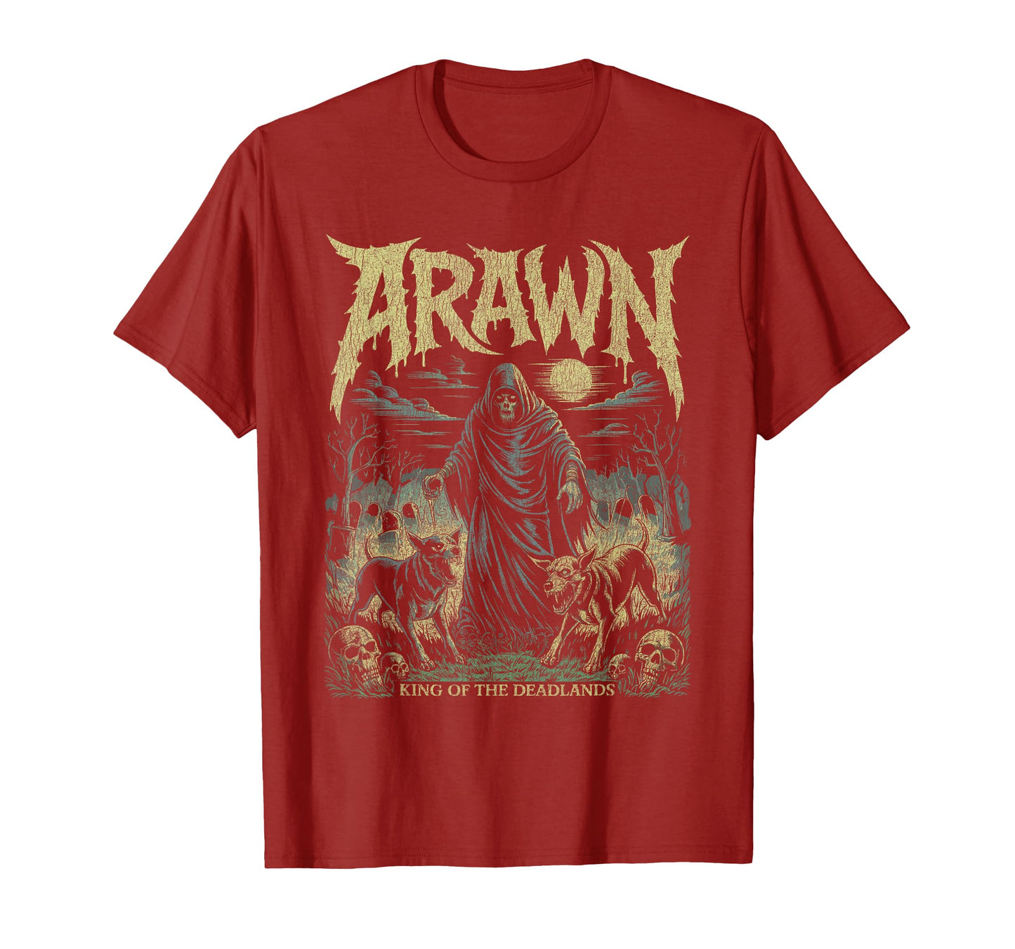 Arawn King of the Deadlands Celtic Death God T-Shirt