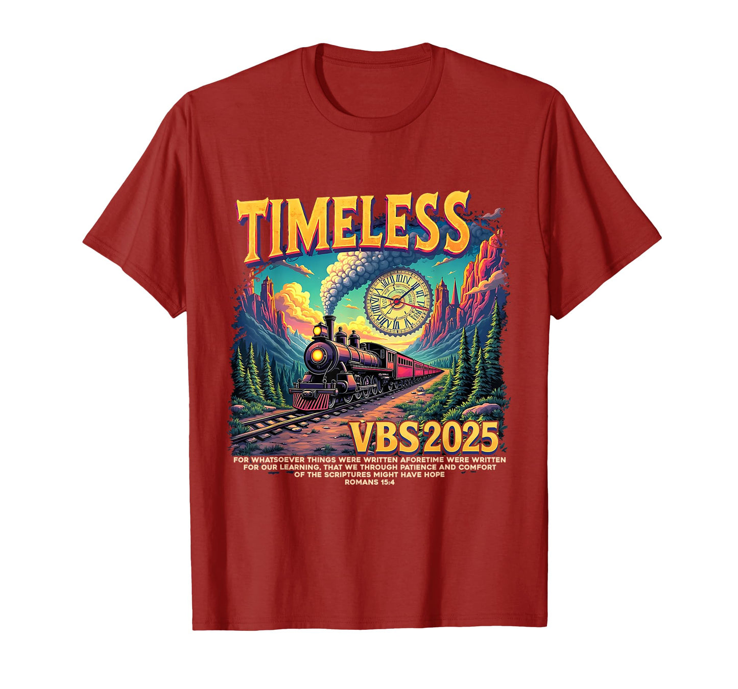 Christian Summer Timeless VBS 2025 We Through Patience T-Shirt