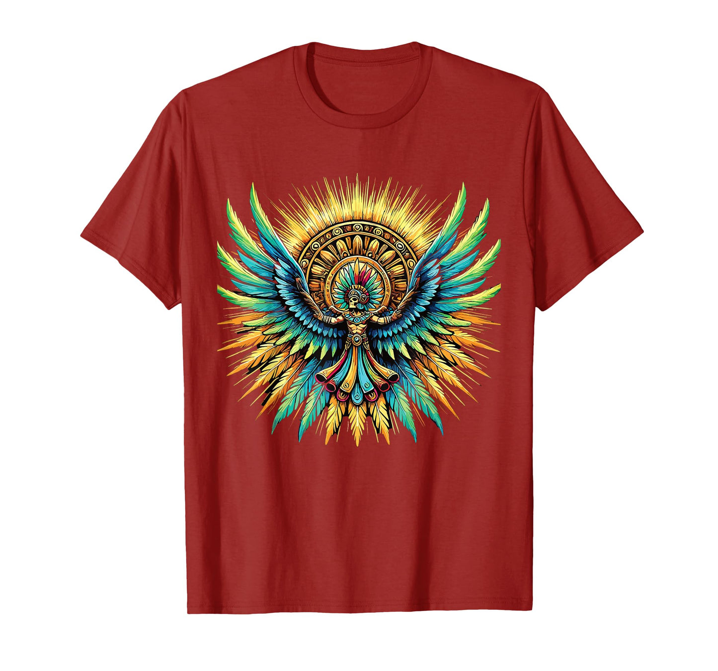 Aztec god Huitzilopochtli Mexican T-Shirt