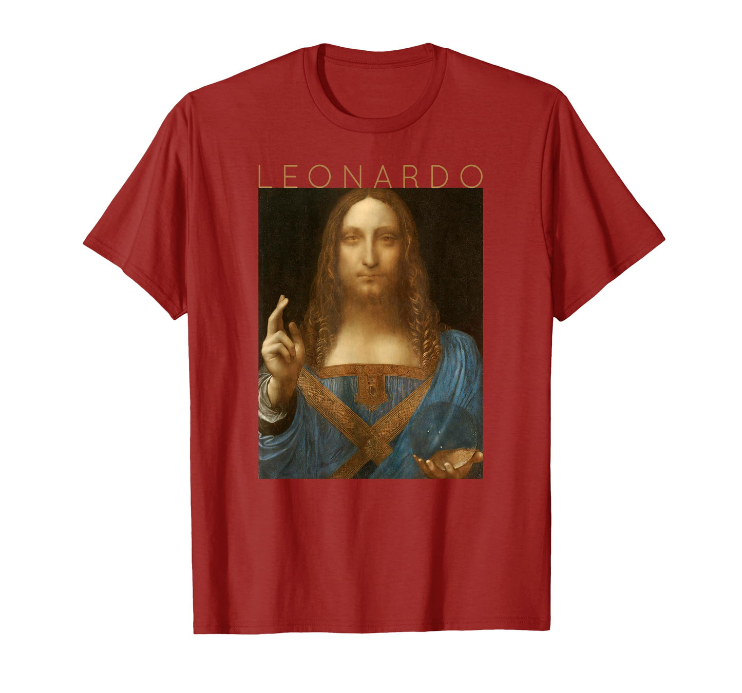 Leonardo da Vinci - Salvator Mundi - Art for Artists T-Shirt