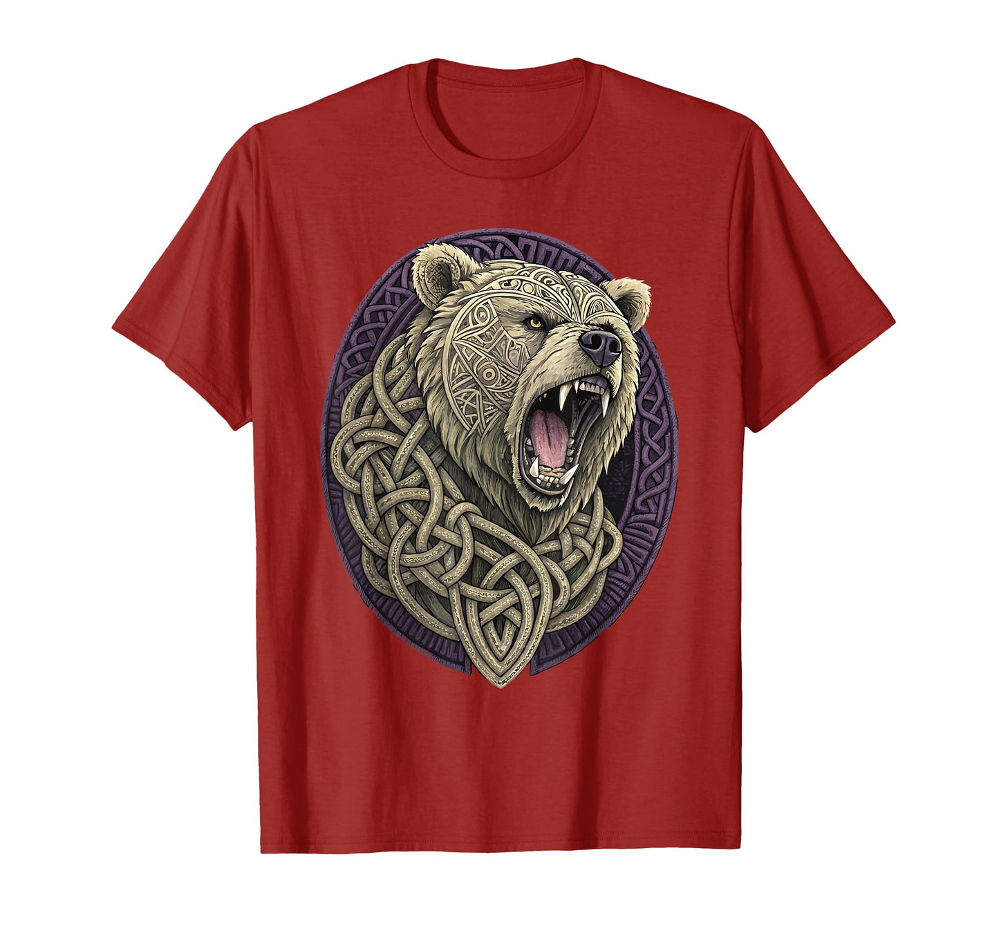 Norse Wild Berserker – Nordic Viking Bear T-Shirt