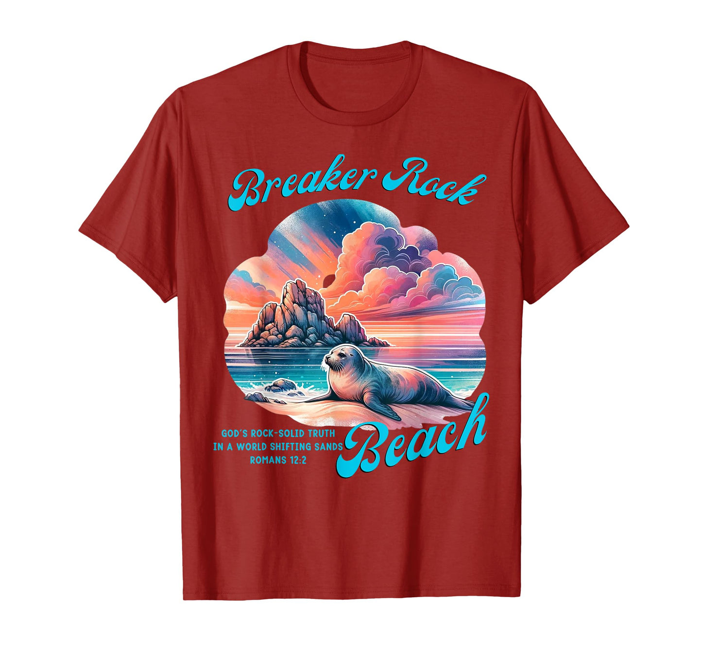 Breaker Rock Beach God's Rock-Solid Truth VBS Christian 2024 T-Shirt for Men Women Girls Kids