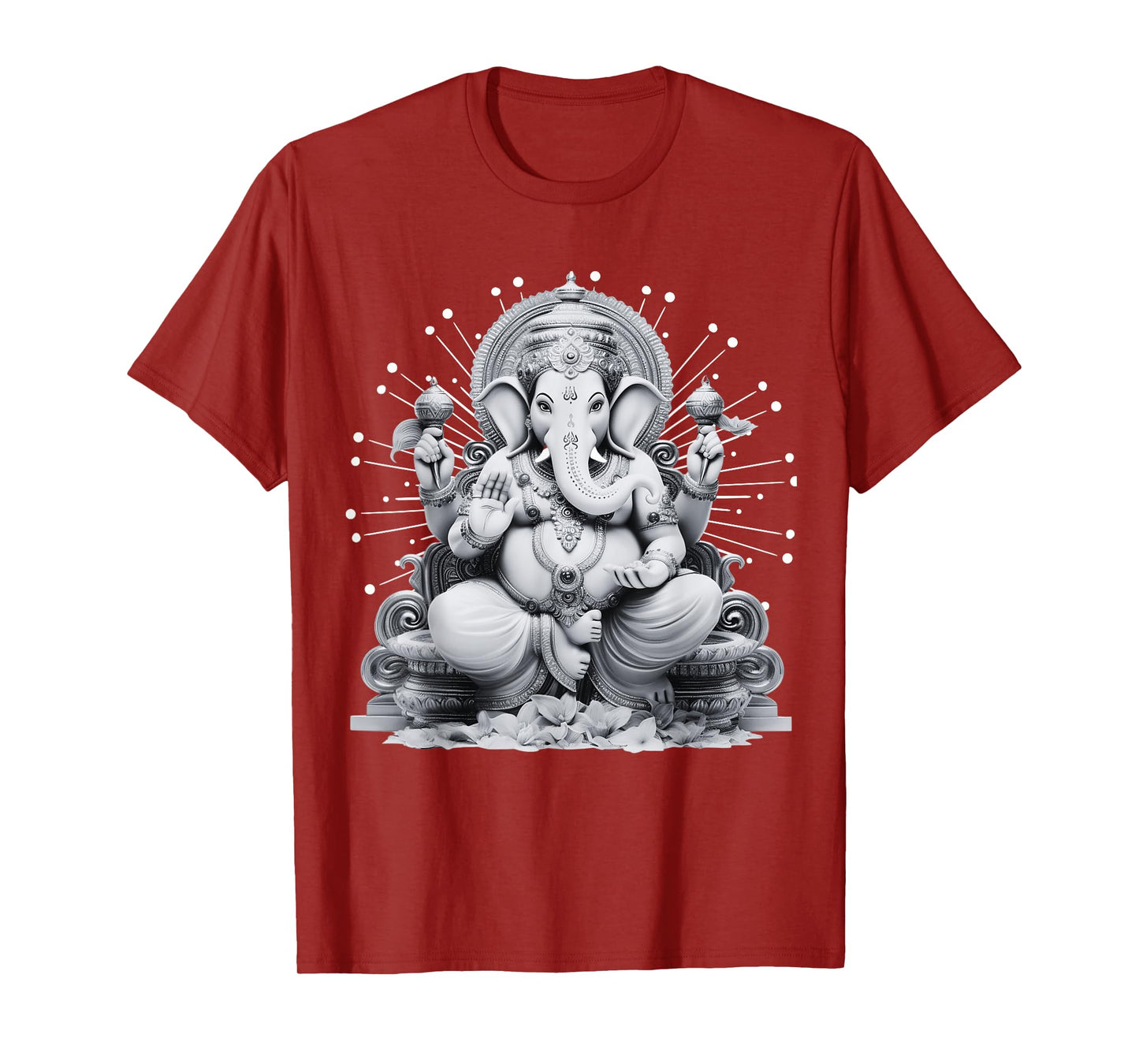 Ganesh Hindu Elephant God Ganesha Yoga Spiritual T-Shirt