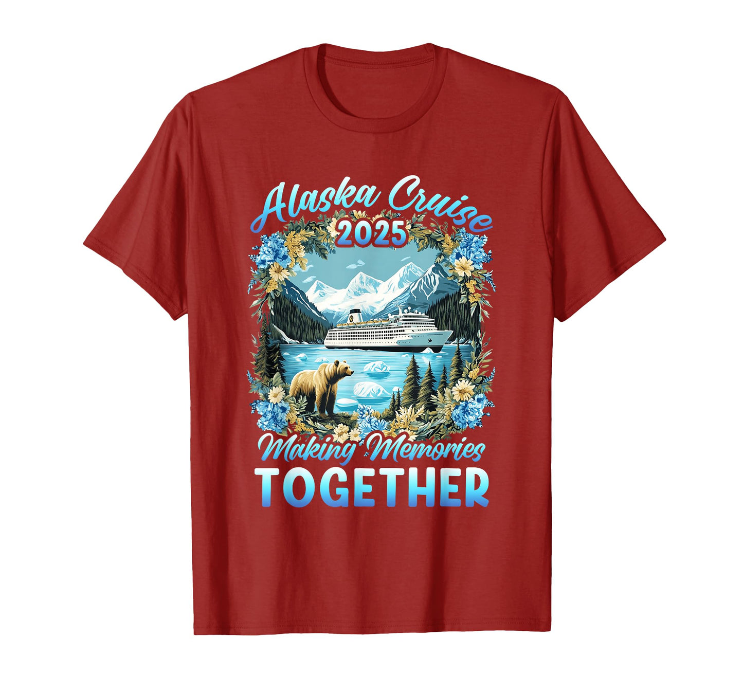 Family Friends Matching Group Alaskan Alaska Cruise 2025 T-Shirt