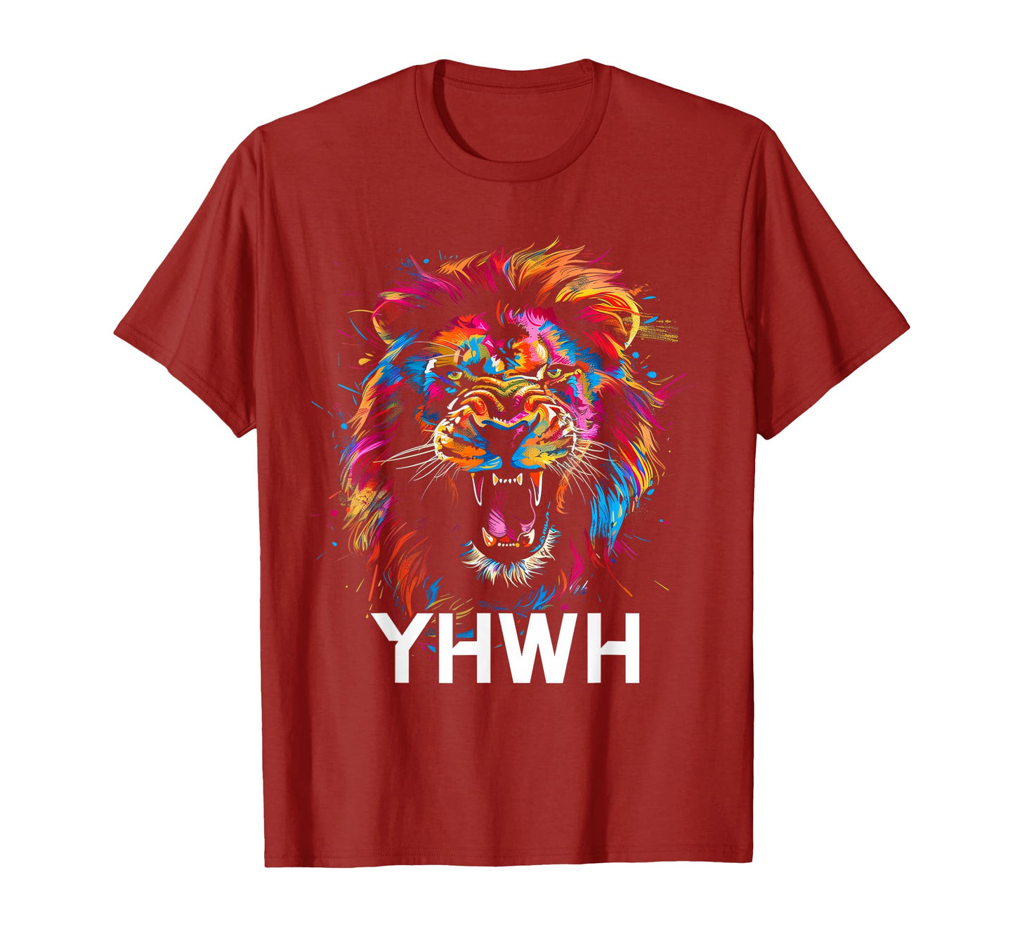 Hebrew Israelite Lion Of Judah Tribe YHWH Jew Jewish Yah T-Shirt