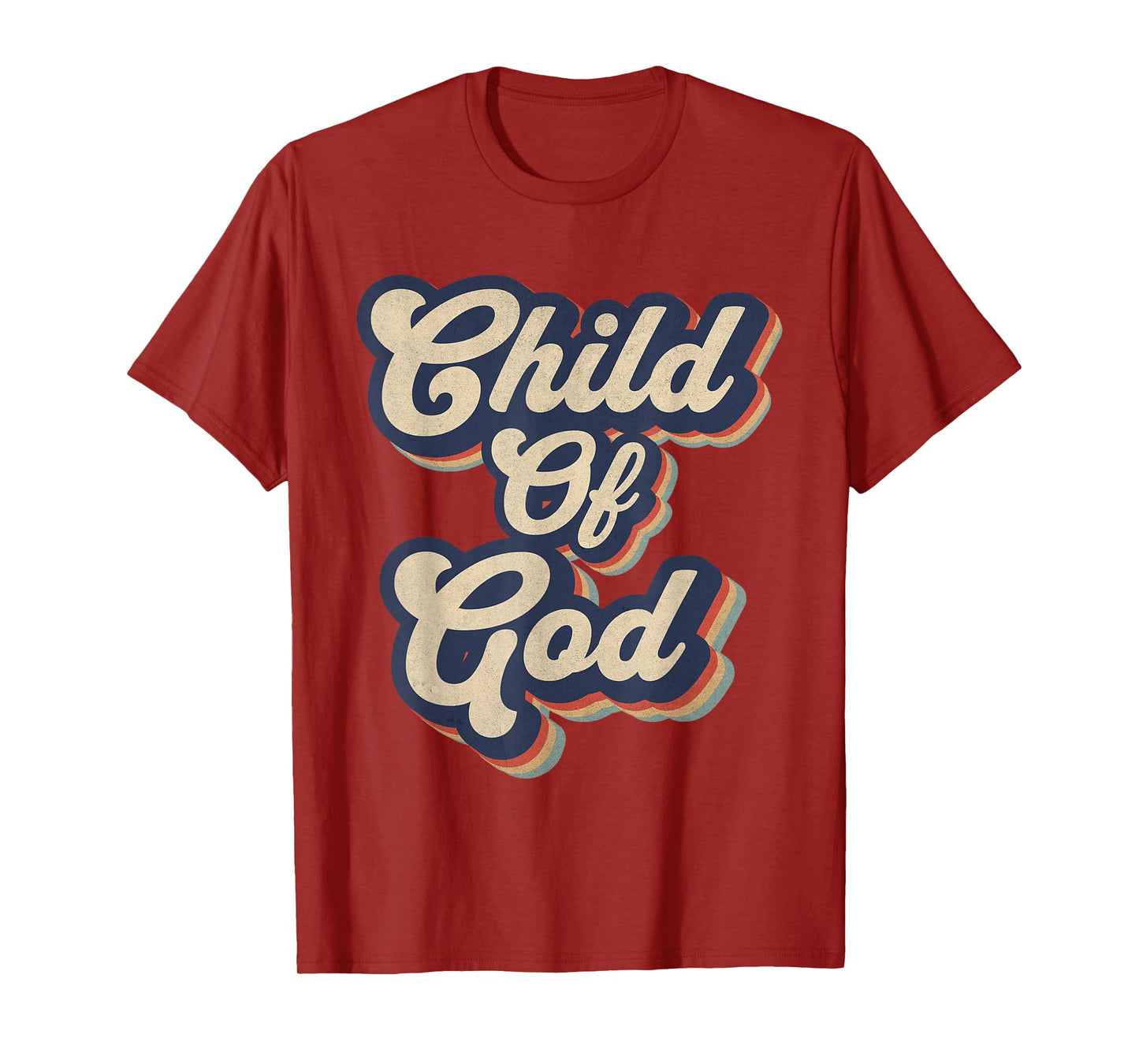 Child Of God Retro Religious Christian Design T-Shirt