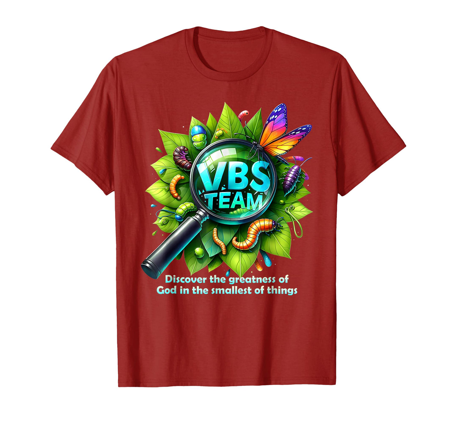 VBS Team 2025 Magnified Smallest Insects Adventure VBS T-Shirt