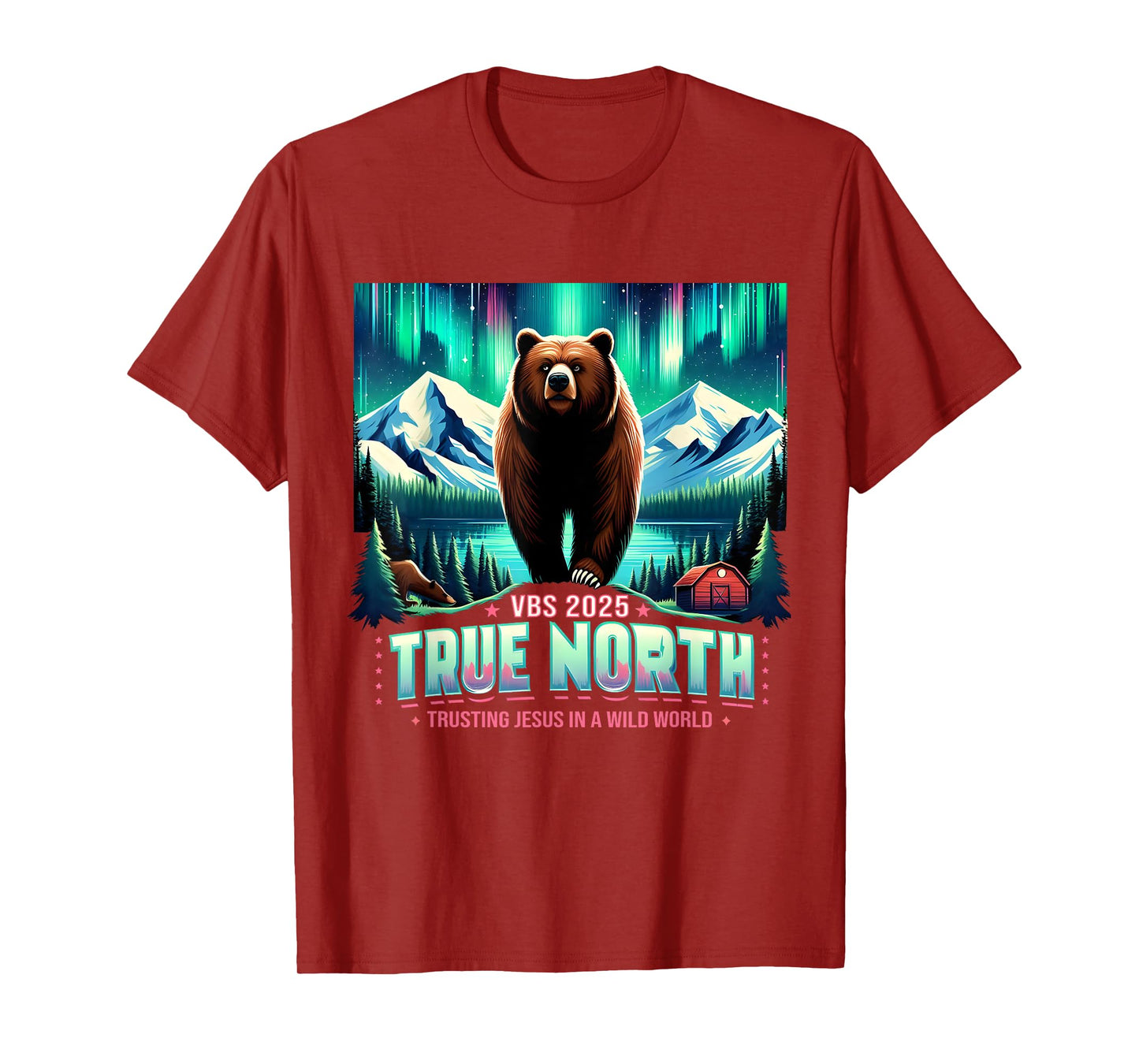 True North VBS 2025 Trusting Jesus Wilderness Christian T-Shirt