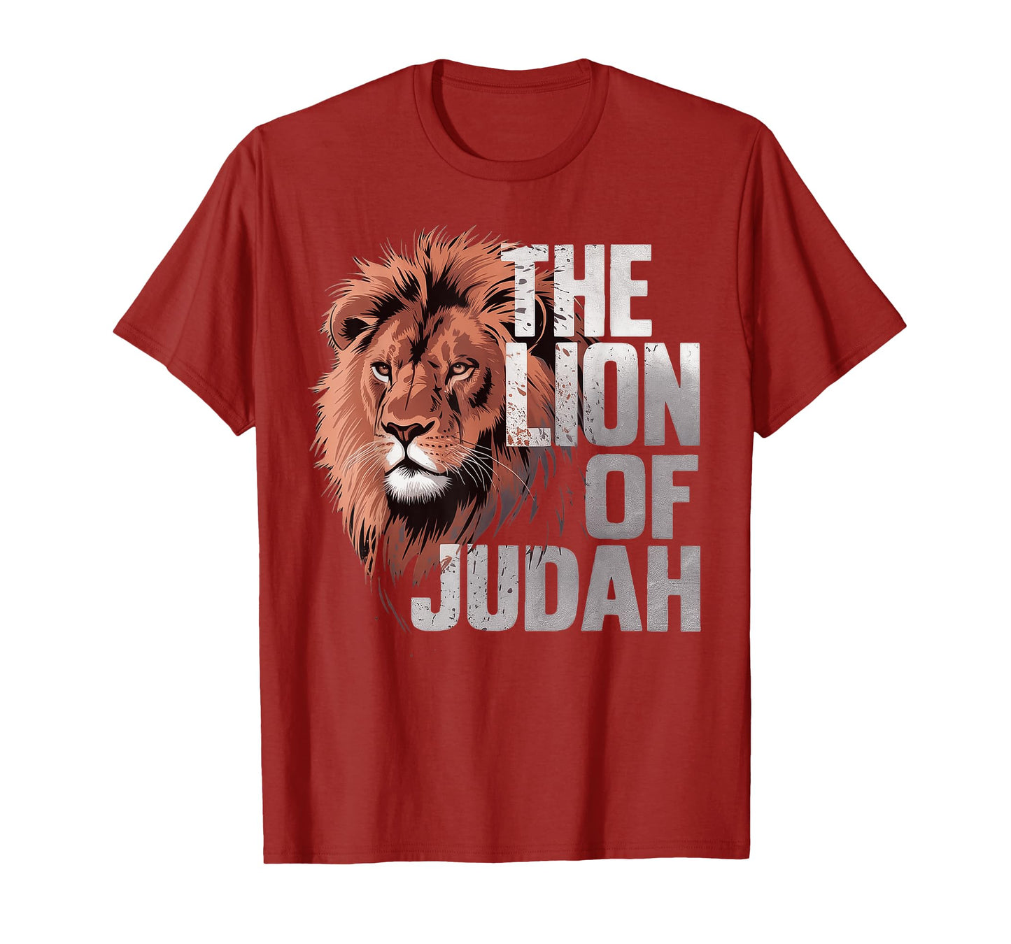 Lion of Judah Christian Cross T-Shirt