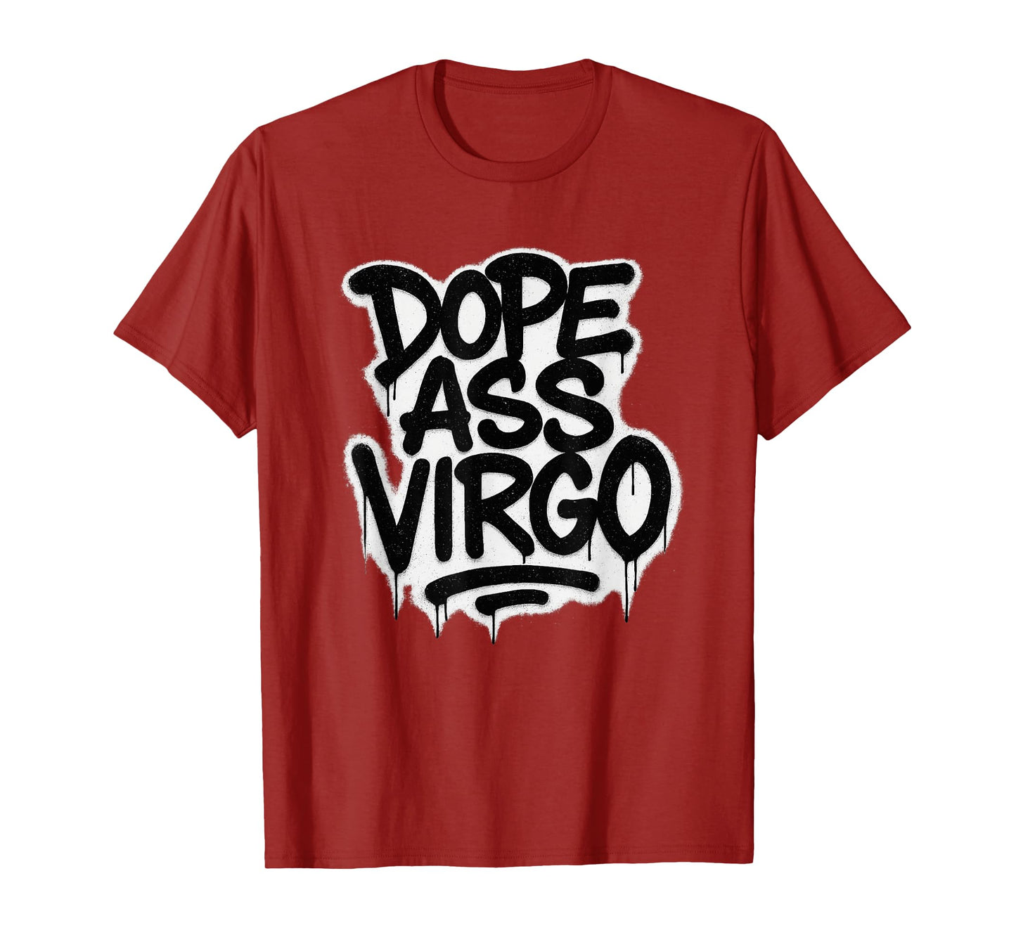 Dope Ass Virgo Zodiac Sign Graffiti T-Shirt