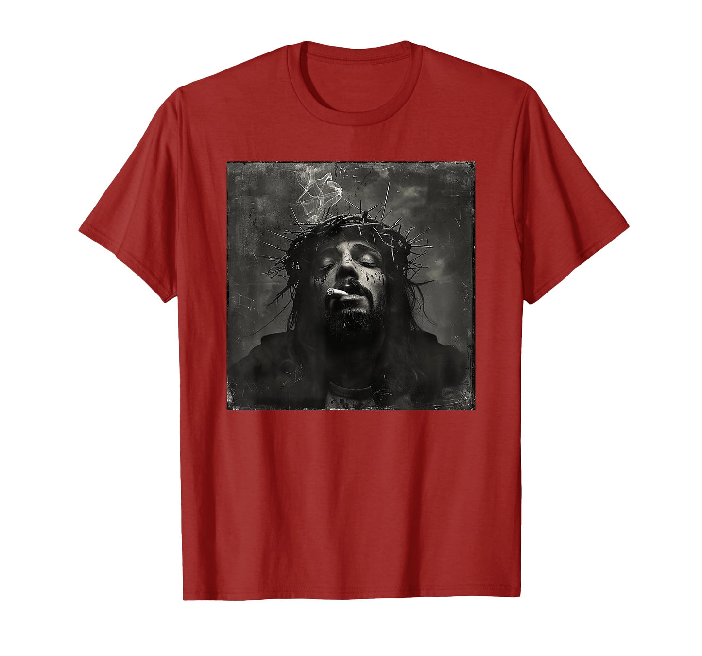 Cooler Jesus Christ Smokes, Resistance, Rebellious Jesus T-Shirt