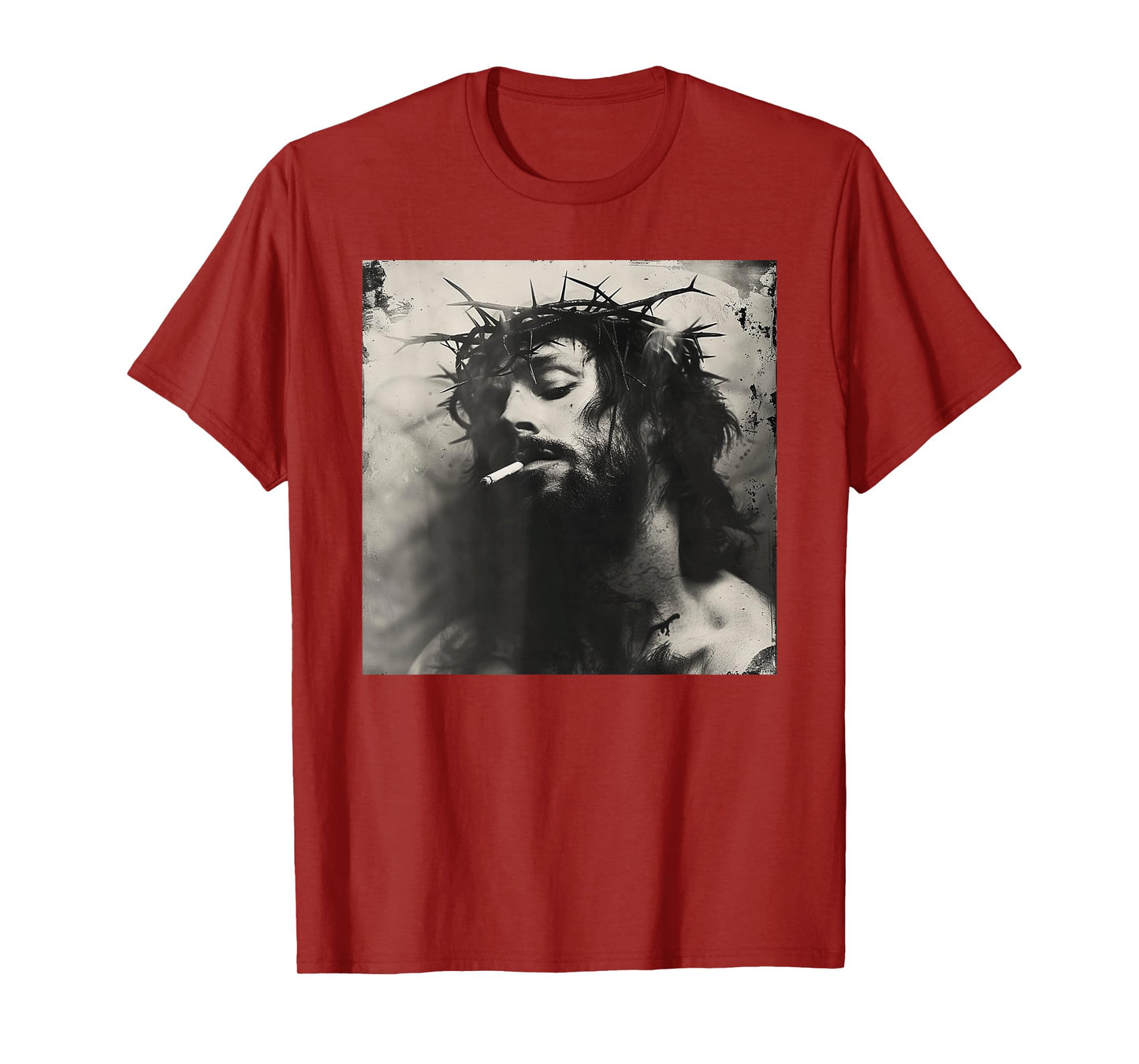 Cooler Jesus Christ Smokes, Resistance, Rebellious Jesus T-Shirt