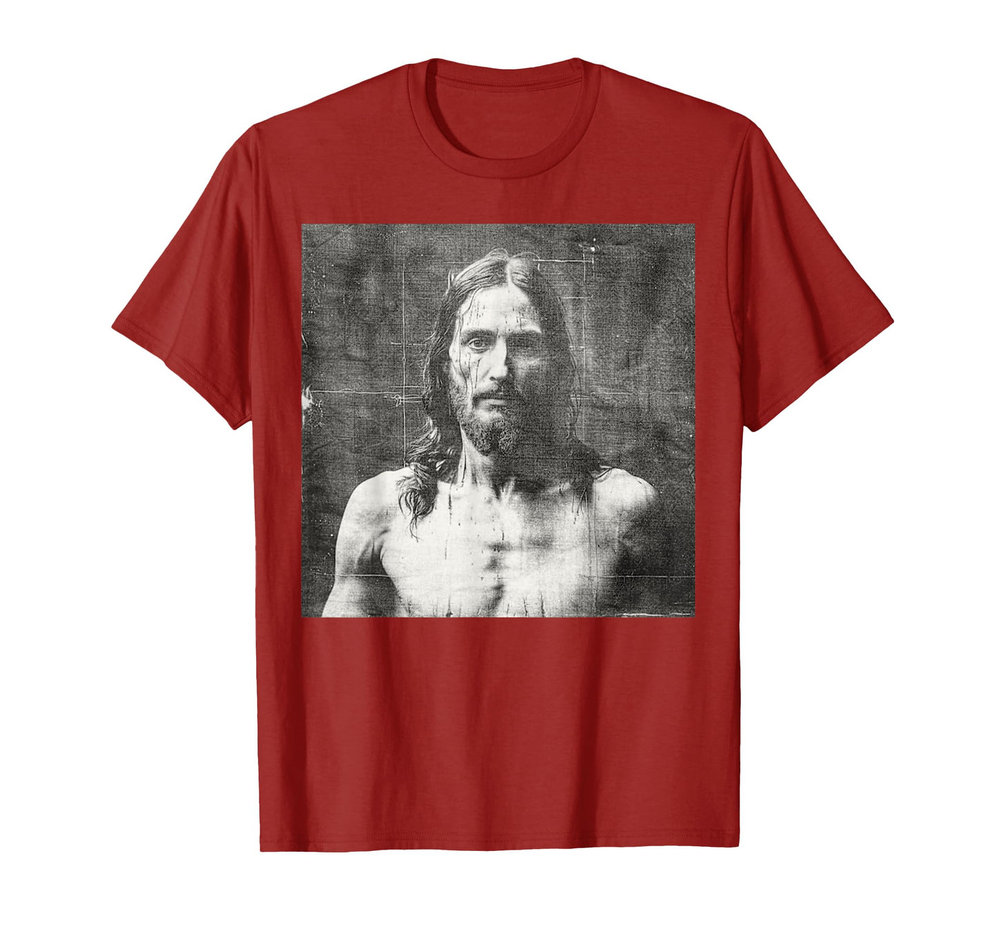 Vintage Jesus Shroud Of Turin T-Shirt