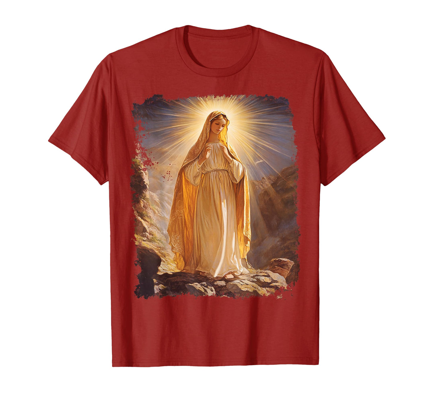 The Virgin Mary Christian Church Religion Women's T-Shirt