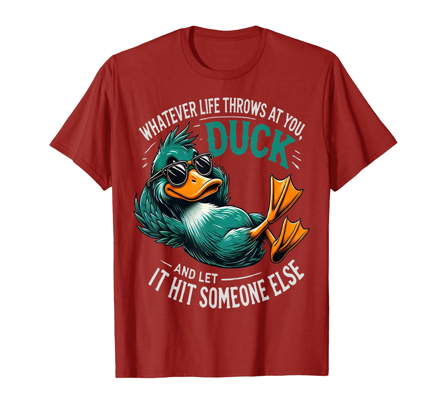 Funny Duck Graphic Tees Men Women Teens Funny Quote Gift T-Shirt