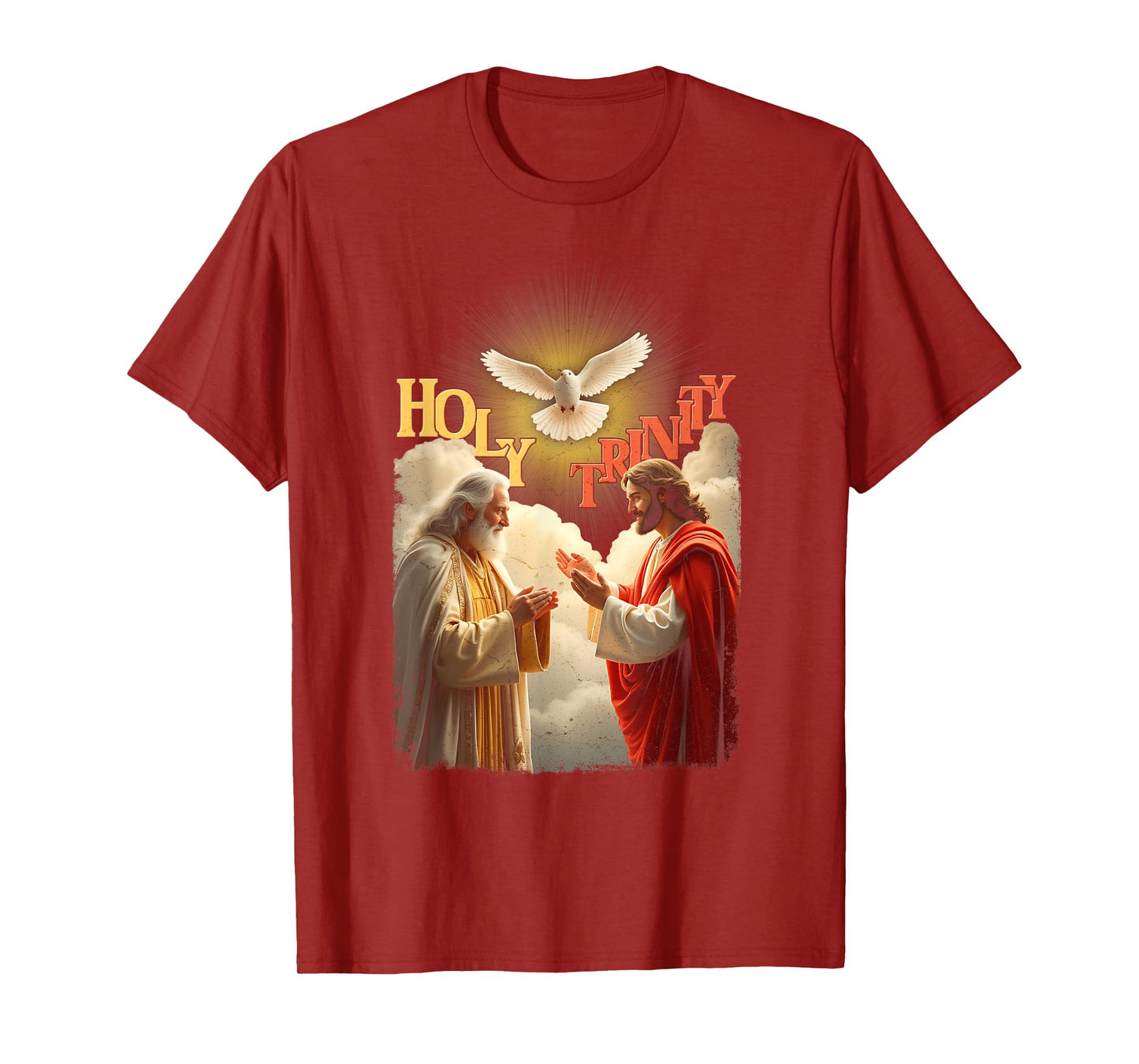 Holy Trinity Father Son Holy Spirit Catholic Christian T-Shirt