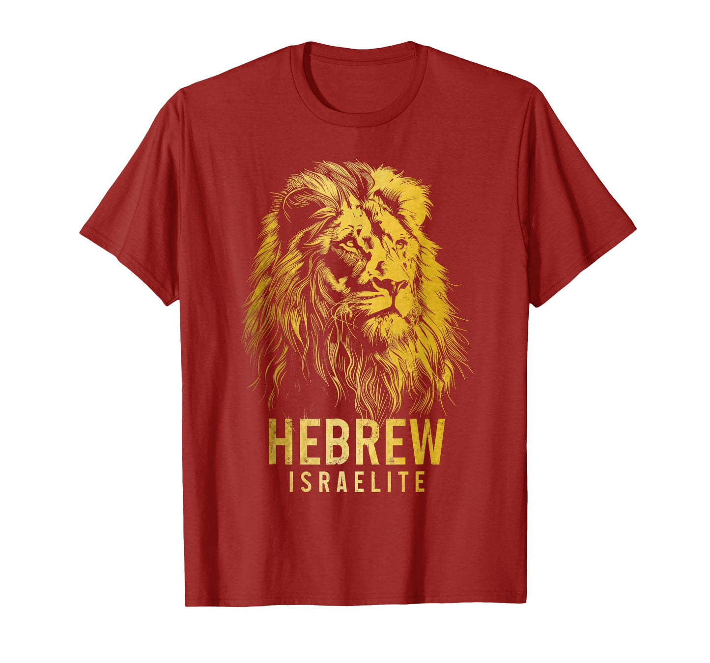 Hebrew Israelite Lion Of Judah Tribe YHWH Jew Jewish Yah T-Shirt
