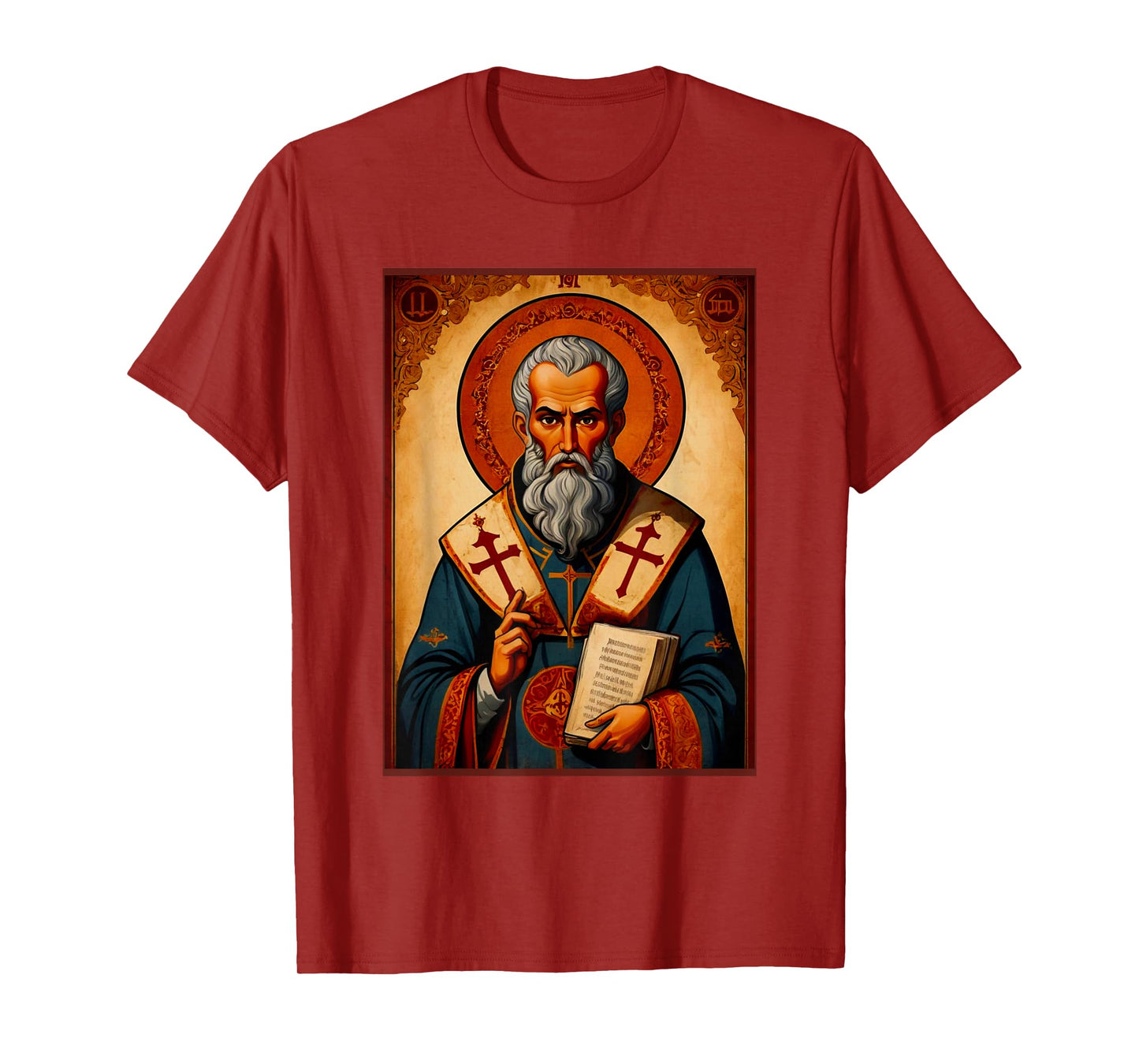 St. Ignatius of Antioch Greek Eastern Orthodox Byzantine Art T-Shirt