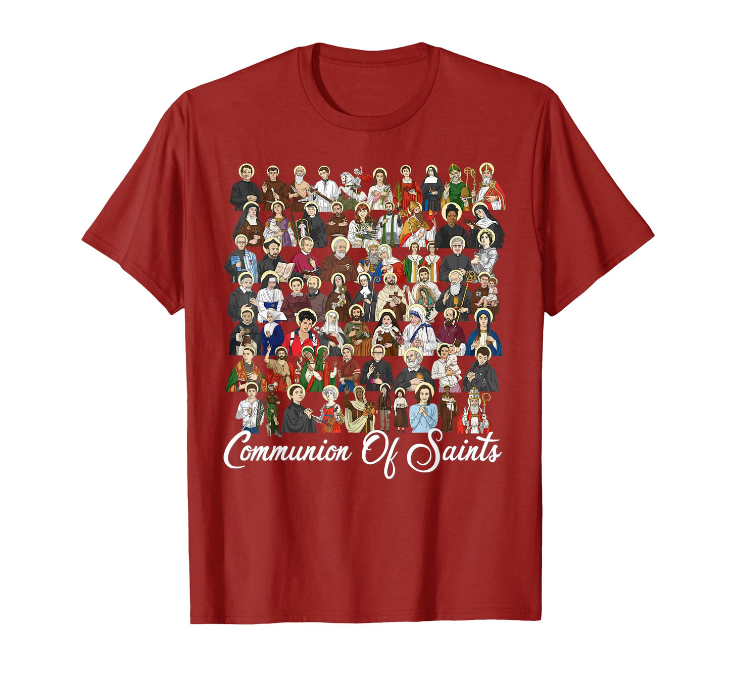Catholic Patron Saints Latin Religious T-Shirt