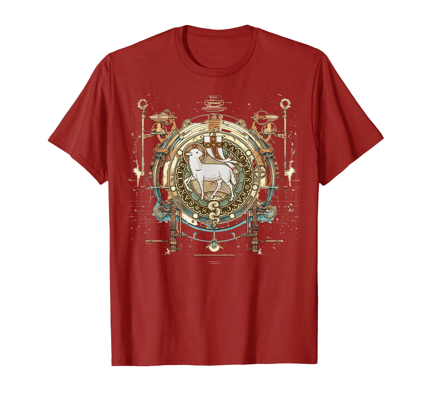 Agnus Dei Sanctus Traditional Latin Mass Catholic T-Shirt