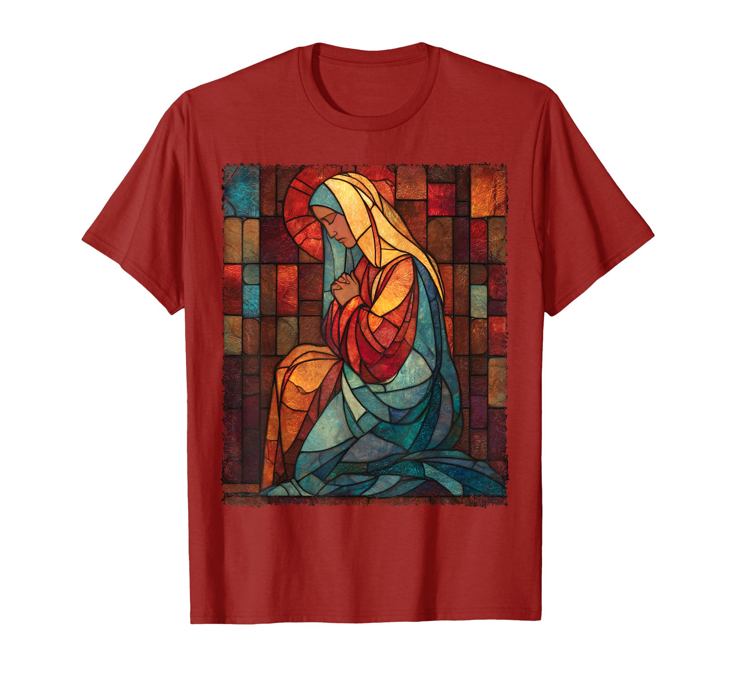 Vintage The Virgin Mary Praying T-Shirt