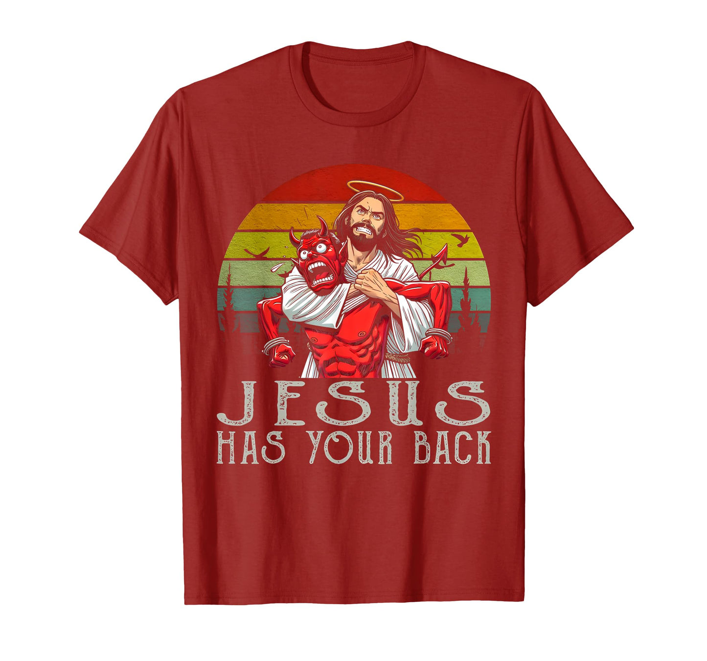Jesus Has Your Back ! Jesus T Shirt T-Shirt
